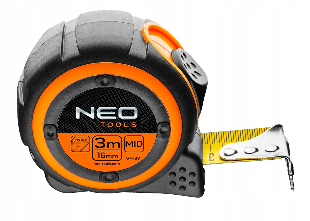 

Neo 67-183 Miara zwijana stalowa 3 m x 19 mm, magn