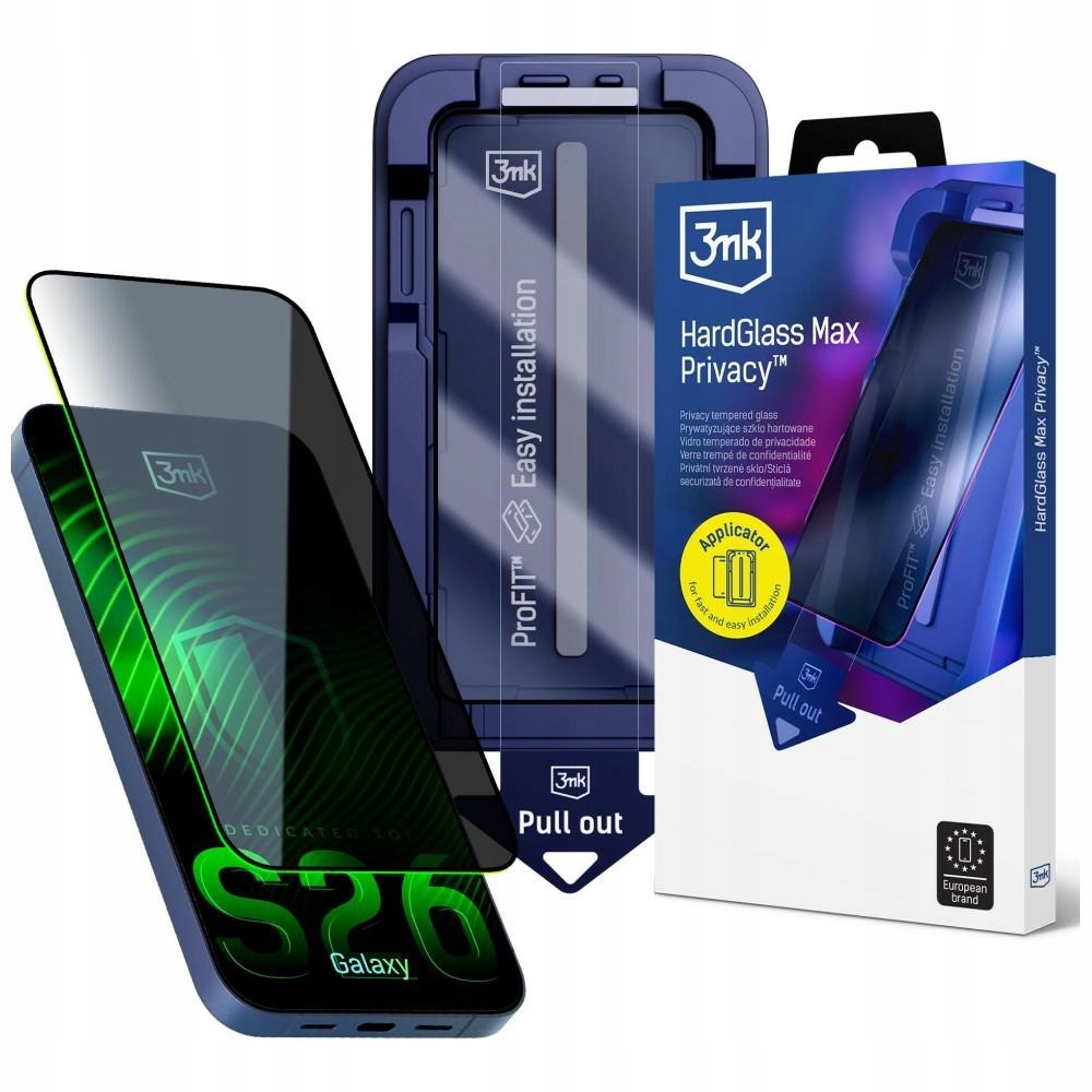Szkło hartowane 9H z filtrem prywatyzującym 3mk HardGlass Max Privacy na
