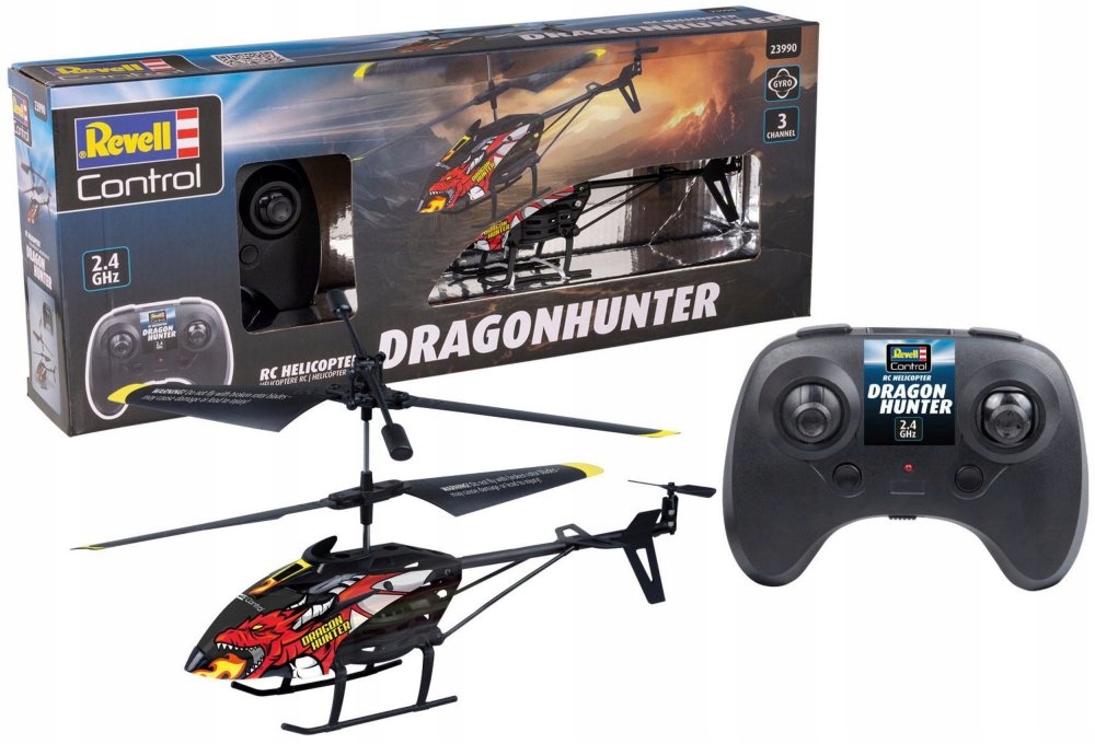 Revell Control Rc Helikopter Dragon Hunter Zdalnie sterowany 2,4GHz 23990