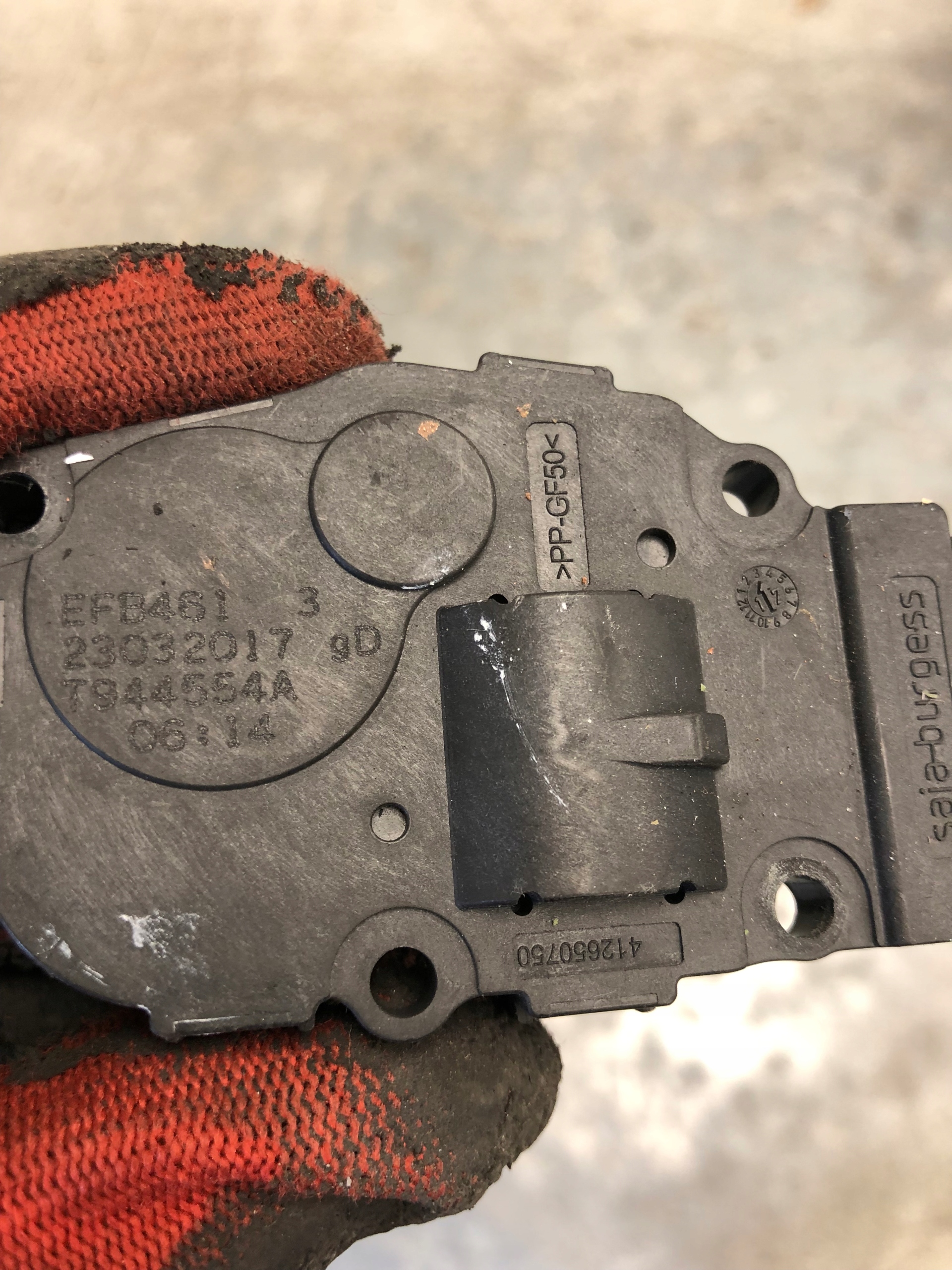 Micro moteur Bloc de chauffage complet MERCEDES W205 EFB461