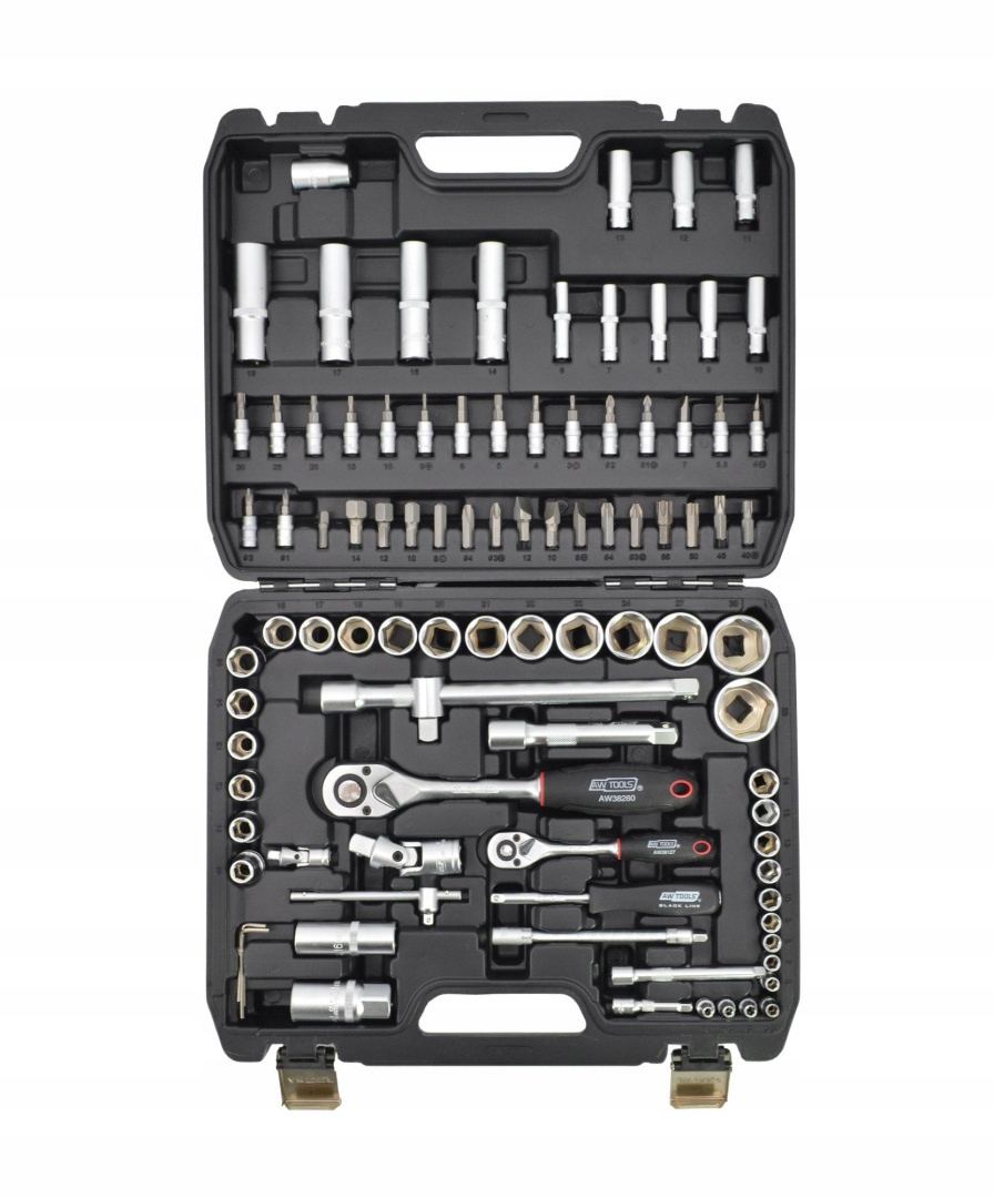 Awtools Sada Kľúčov 94ks 1/2" 1/4"