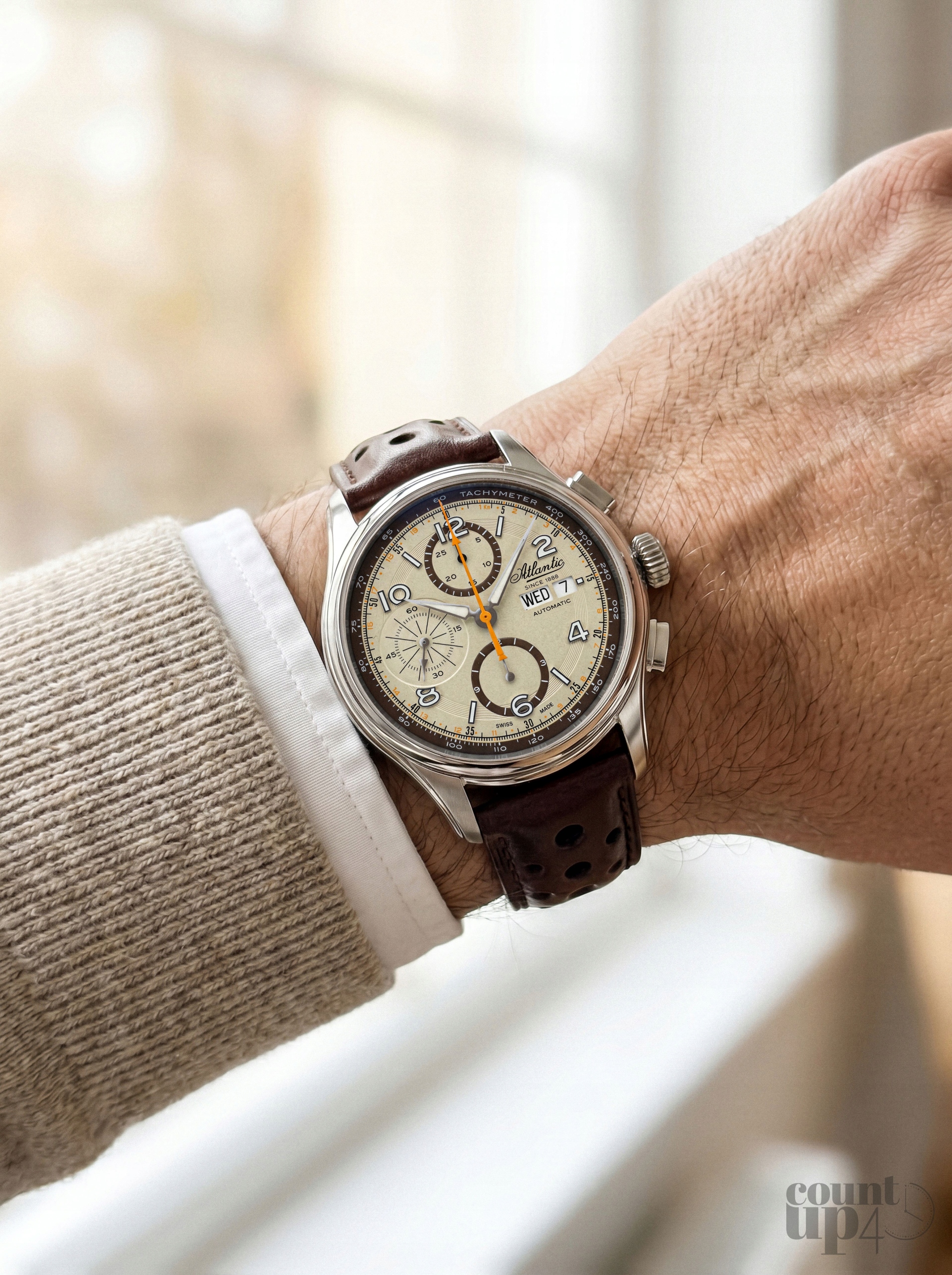 Atlantic Worldmaster Prestige Valjoux 7750 55853.41.95 42 mm 5ATM