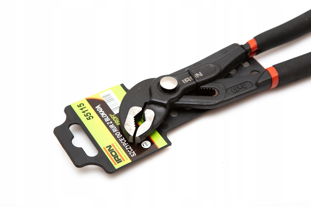 SZCZYPCE DO RUR Z BLOKADĄ TYP COBRA 250mm IRON KLUCZ DO RUR Typ klucza samozaciskowy