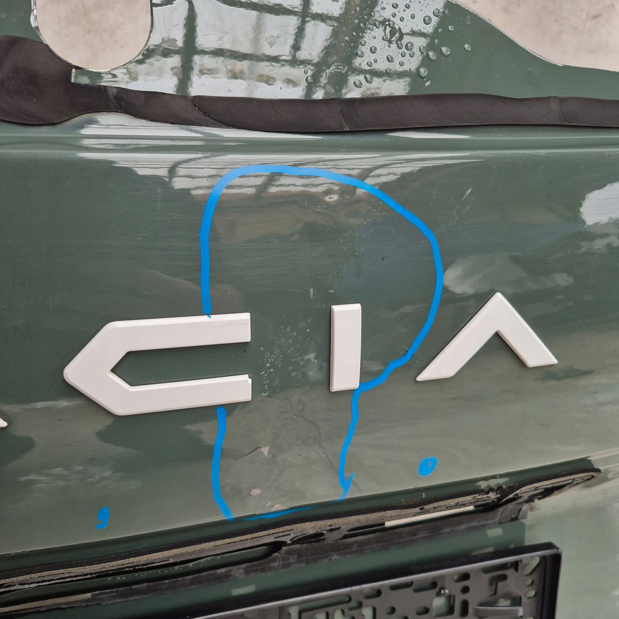 DACIA DUSTER II 2 LIFT 22- trunk door boot rear part rear