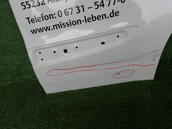 FORD TRANSIT COURIER MK2 II 13- door left rear. rear part