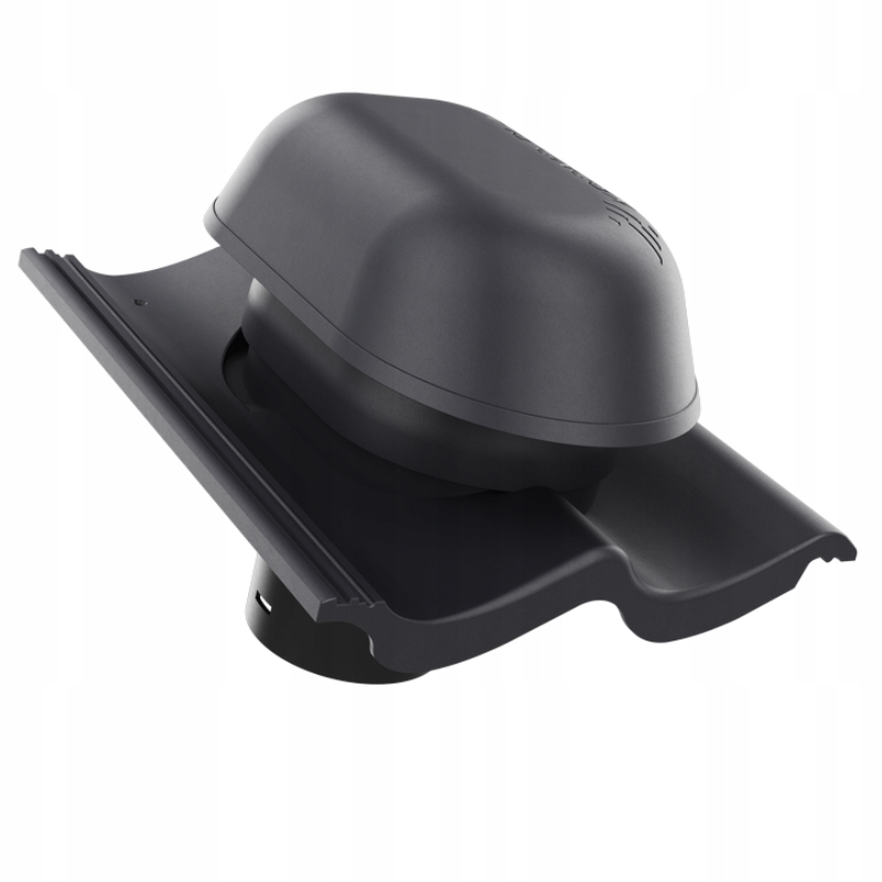 Větrací komín fi150 Creaton Goteborg Planar Grafit