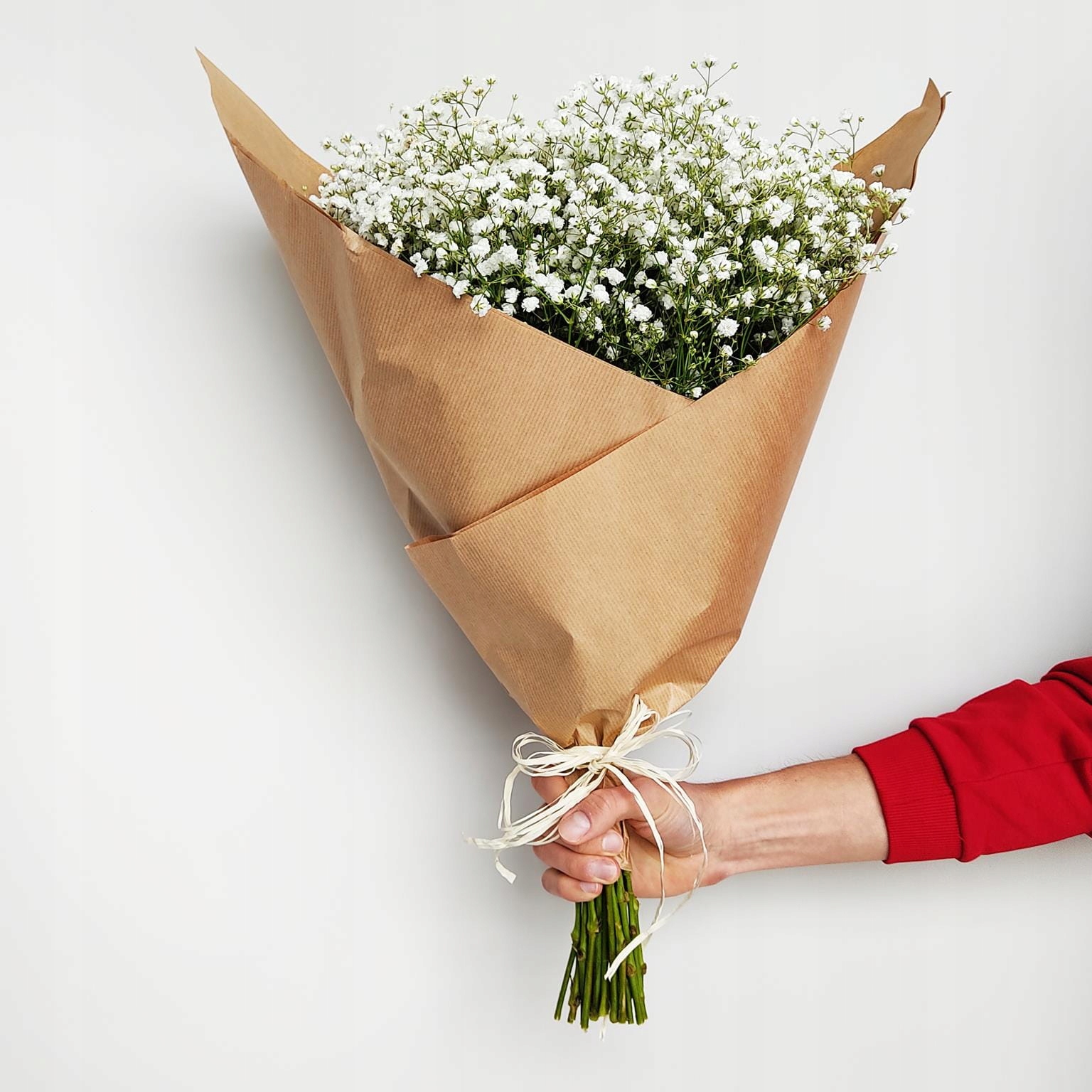 

Kwiaty Gipsówka gotowy bukiet bardzo duży