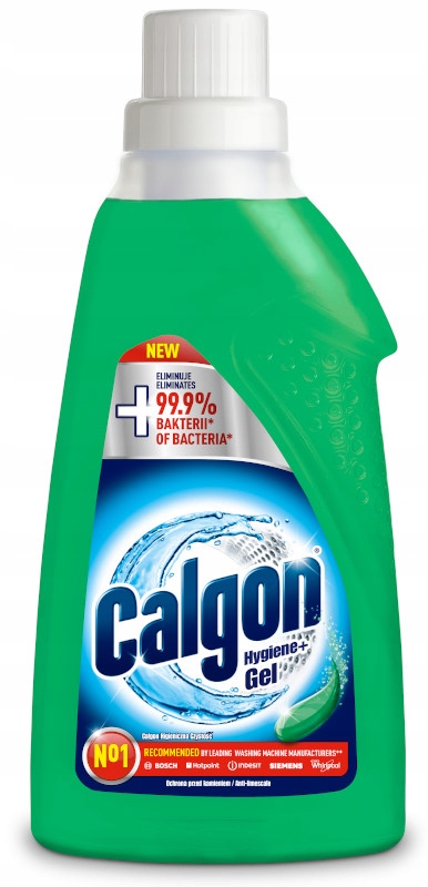 

Calgon Hygiene Plus Żel odkamieniacz pralki 750ml