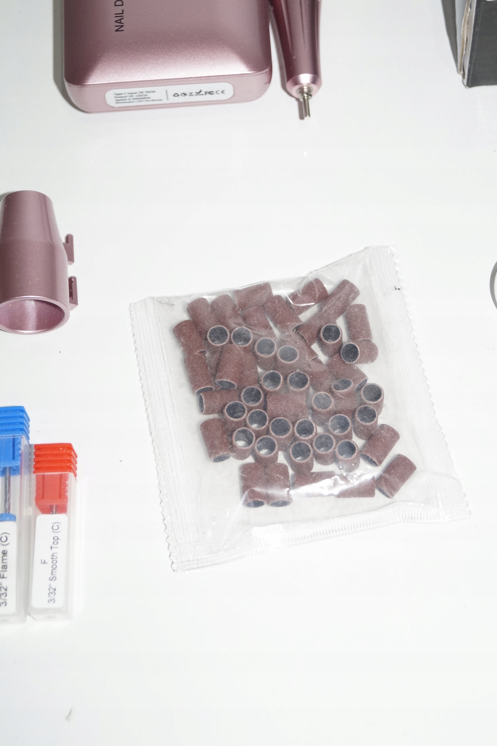 ENGERWALL Zestaw Do Manicure Pedicure Elektryczny Pilnik 35000 ObrMin — miniatura 10