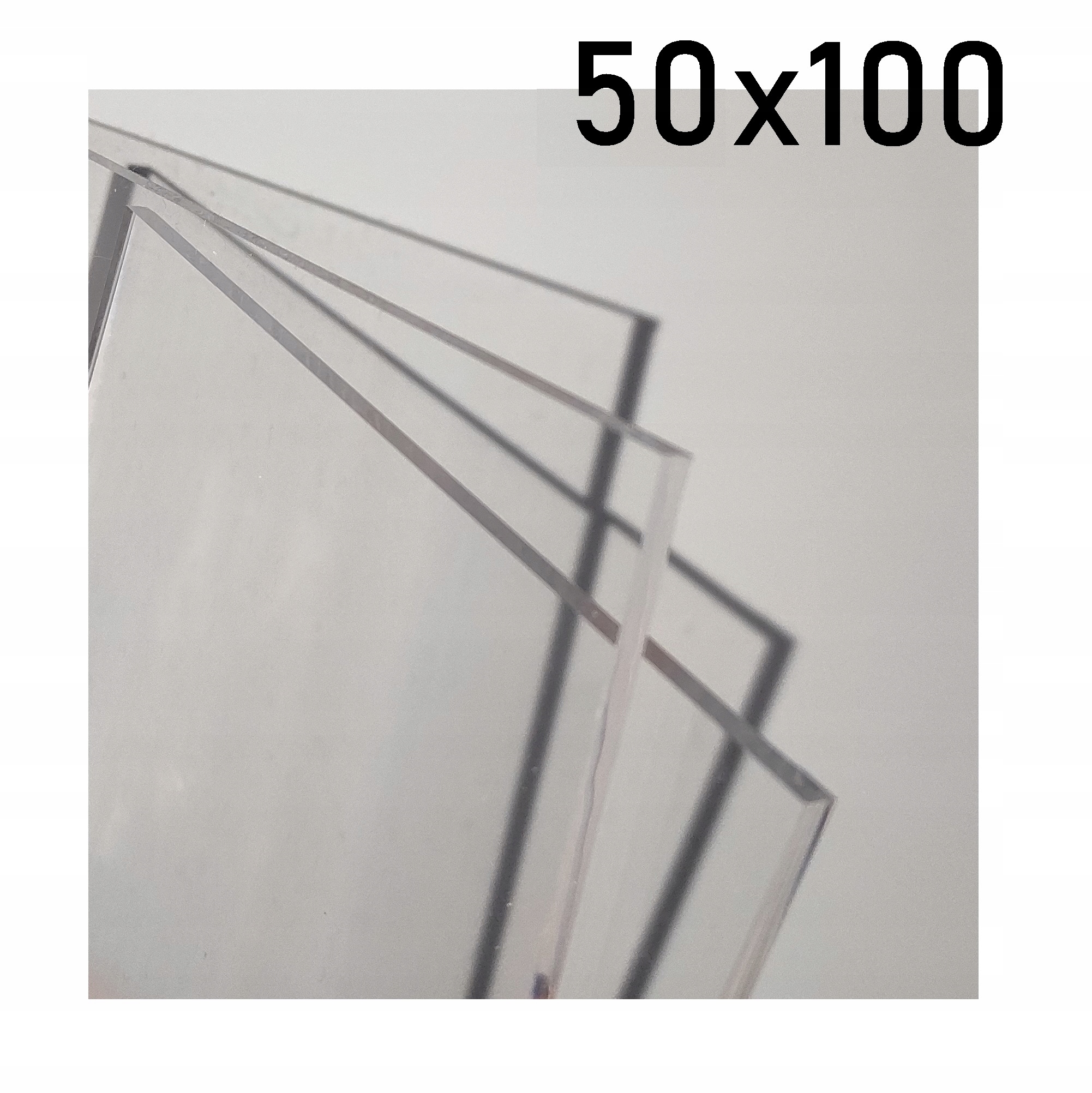 Plexi pleksa 4mm bezbarwna 50x100cm