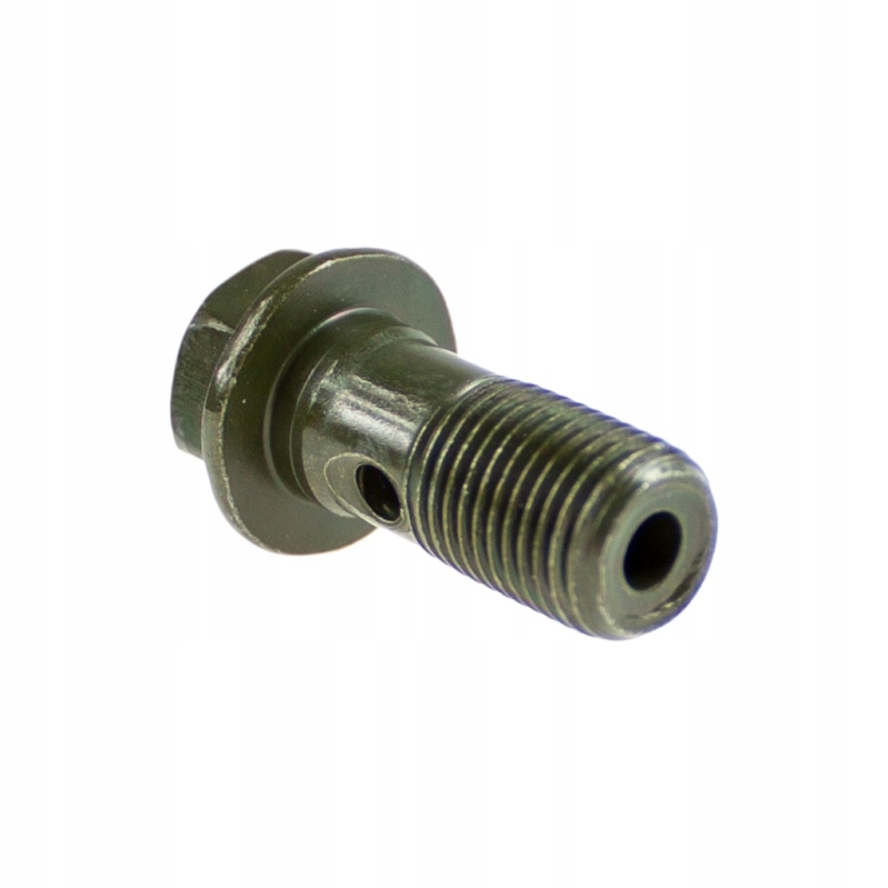 Śruba hamulcowa Banjo M10x1,00 - ciemna zieleń, pojedynczy przewód WM