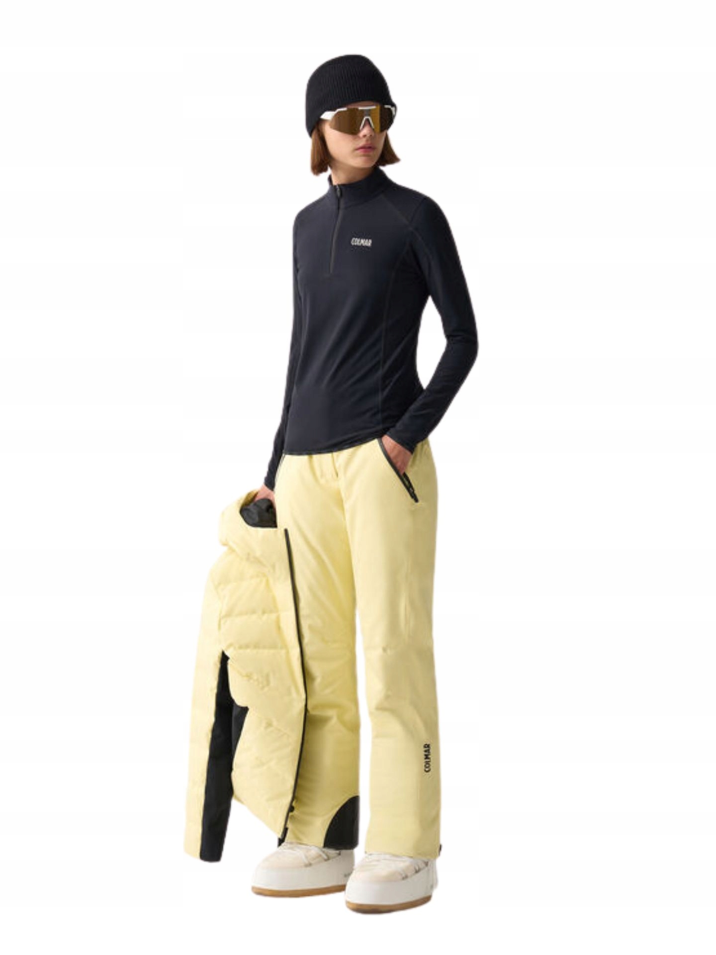 Bluza damska Colmar Half Zip Tech Sweatshirt Black M