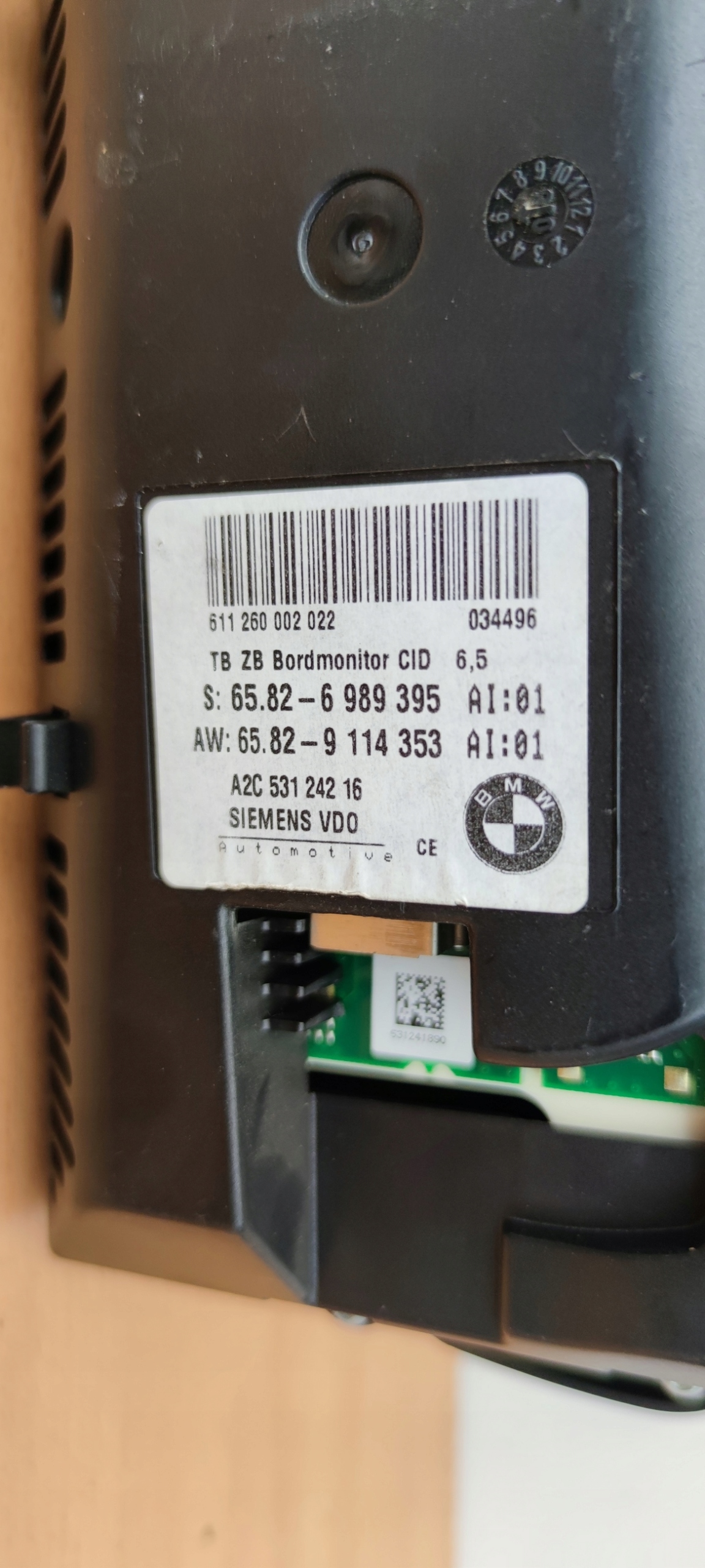 BILDSCHIRM, NAVI DER NAVIGATION BMW E60 E61 E63 EKRAN