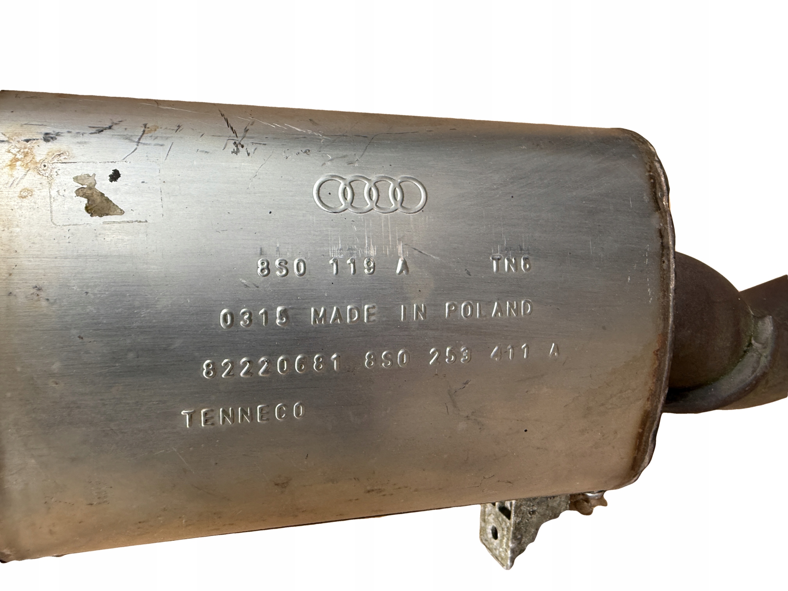 AUDI TT TTS 8S Échappement TLUMIK 8S0253611F
