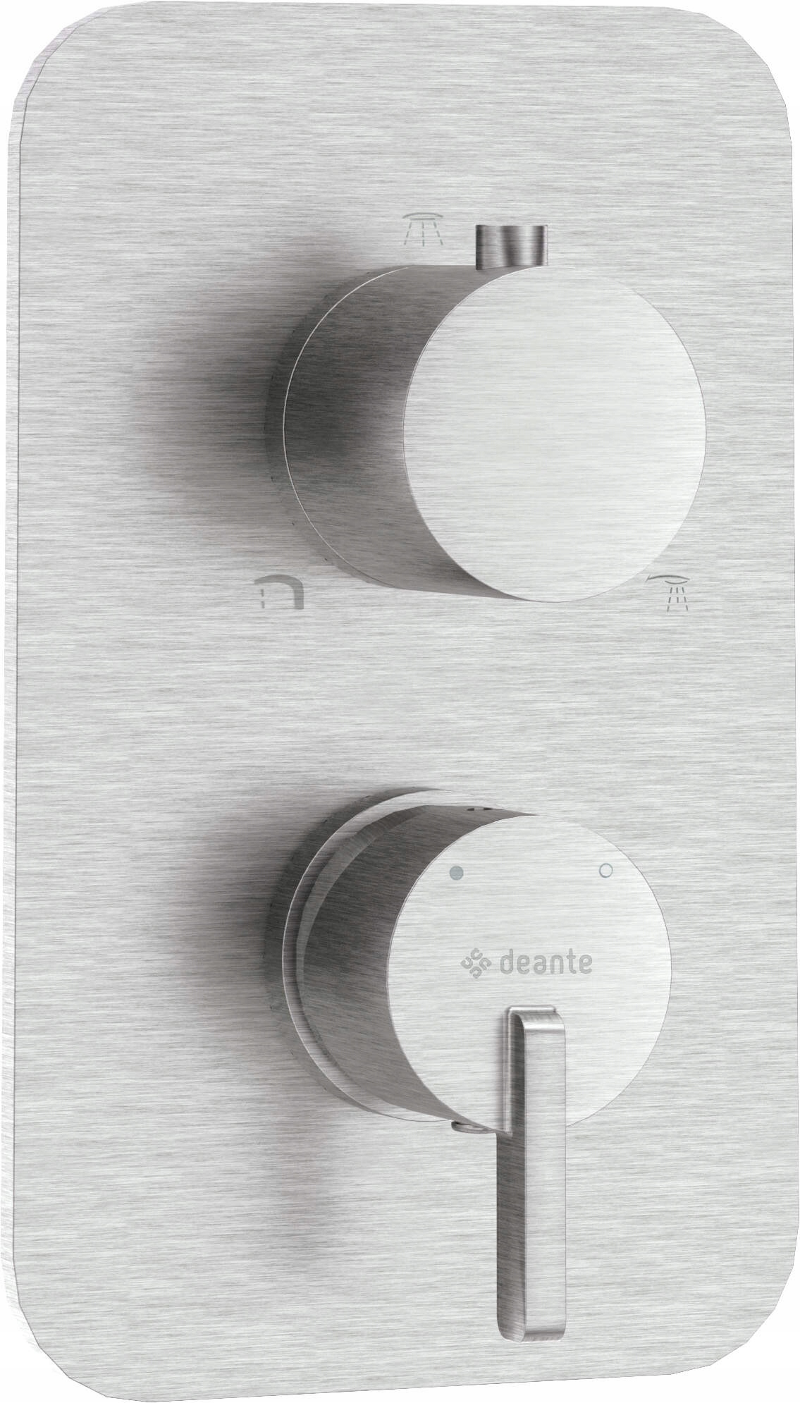 Deante Vonkajší prvok pre miešací box Silia, oceľ Bxy_fqsm