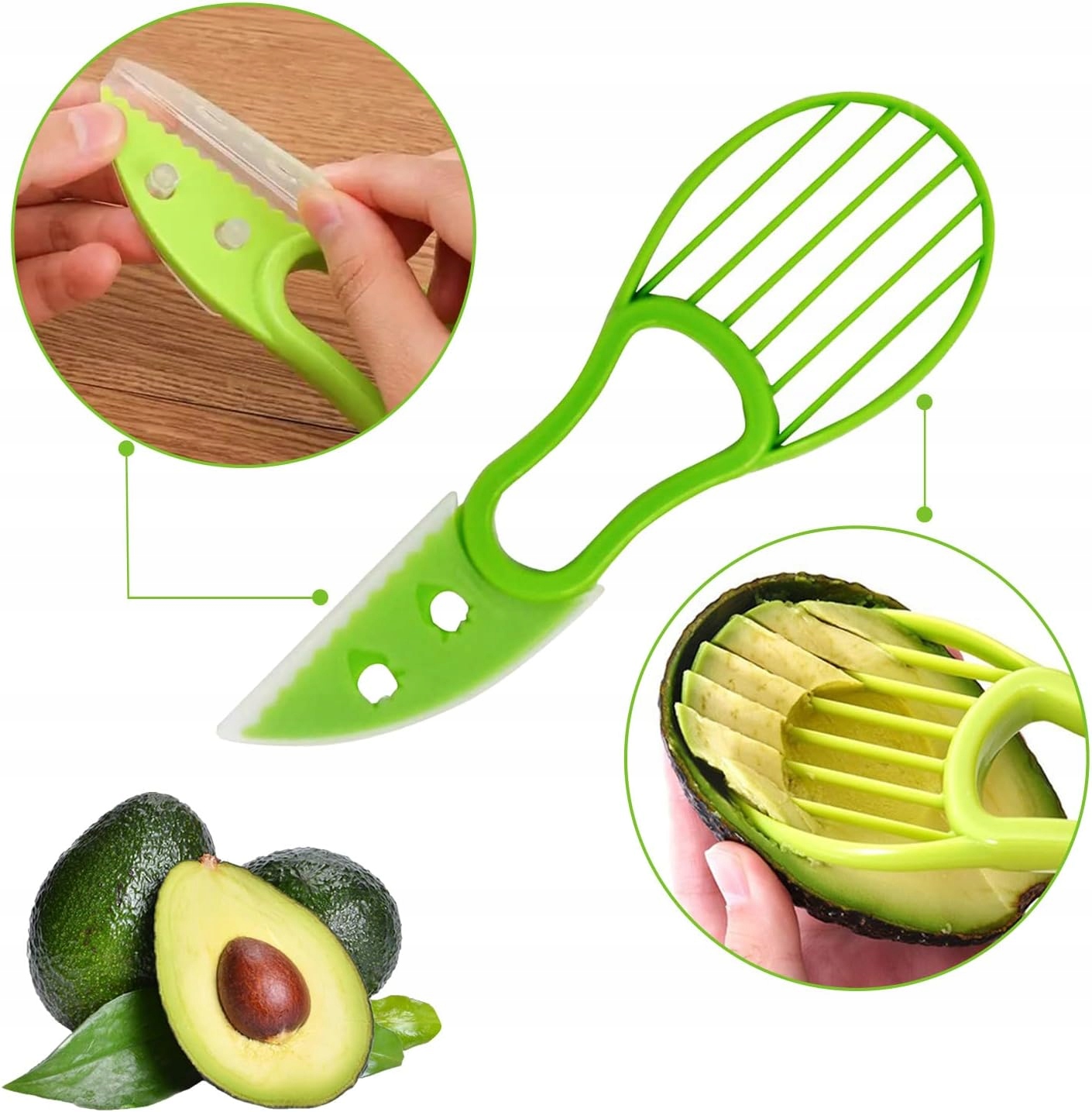 OBIERACZKA NOŻYK NÓŻ DRYLOWNICA KRAJACZ KRAJALNICA DO AVOCADO CARVING #97 EAN (GTIN) 6944239490826