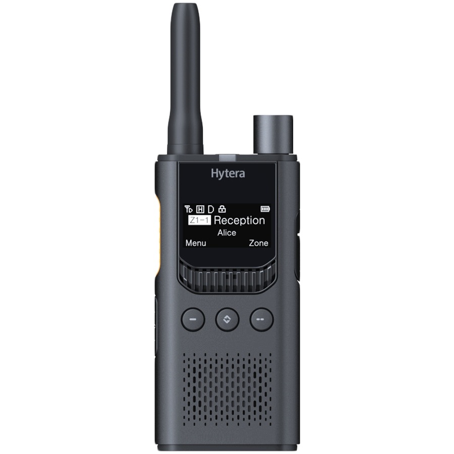 HYTERA Radio DMR+analog HYT-S35, UHF 400-470 MHz,2200 mAh, Metallic grey — 5