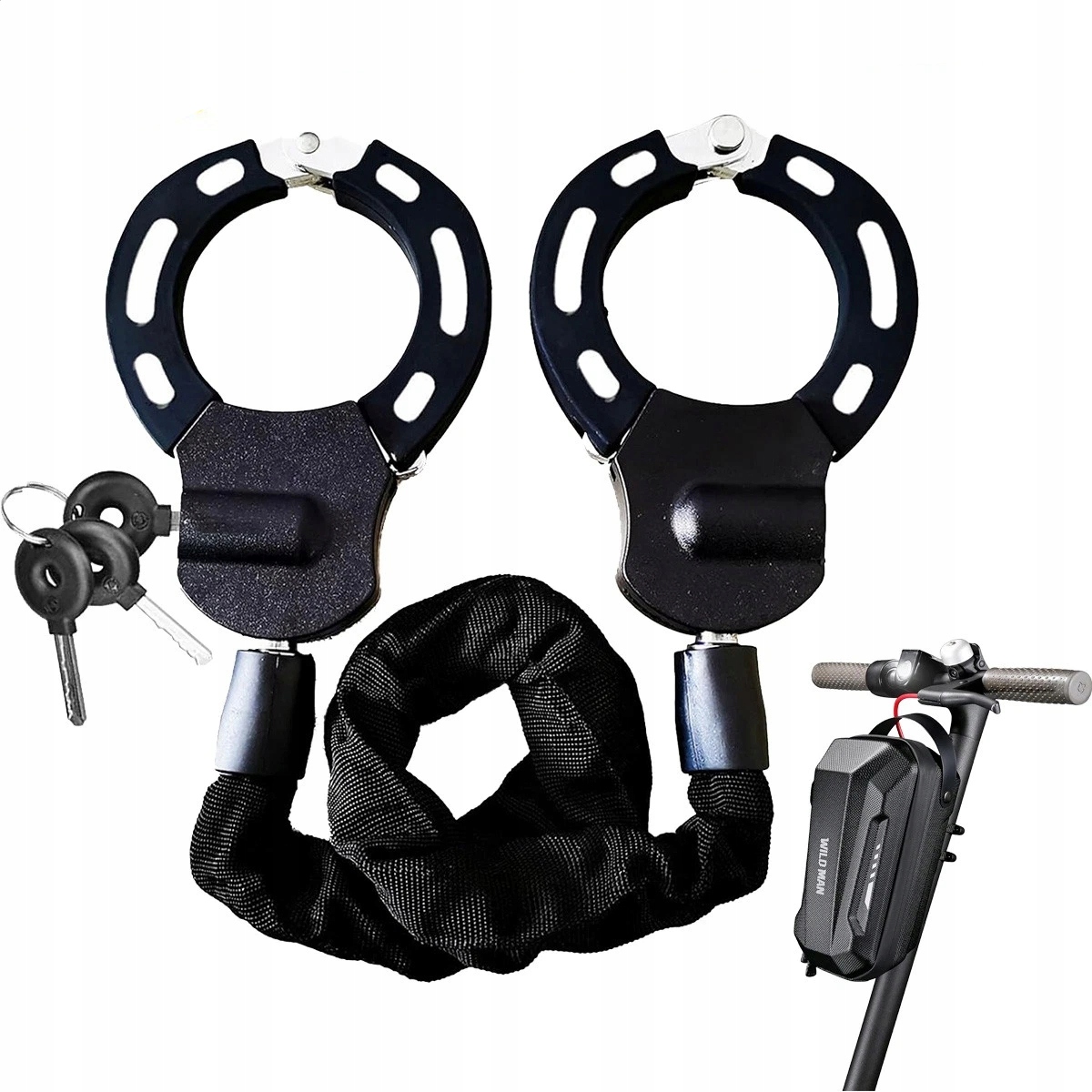 Pouta na elektrickou koloběžku pro jízdní kola a koloběžky 90 cm