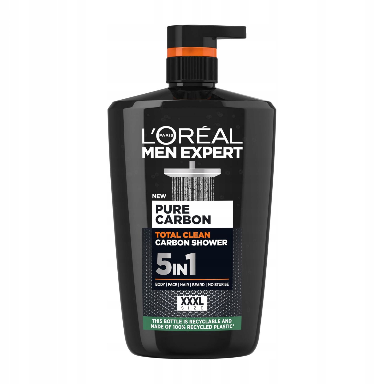 Sprchový Gel Pro Muže Men Expert Pure Carbon Total Clean Carbon Shower Volum