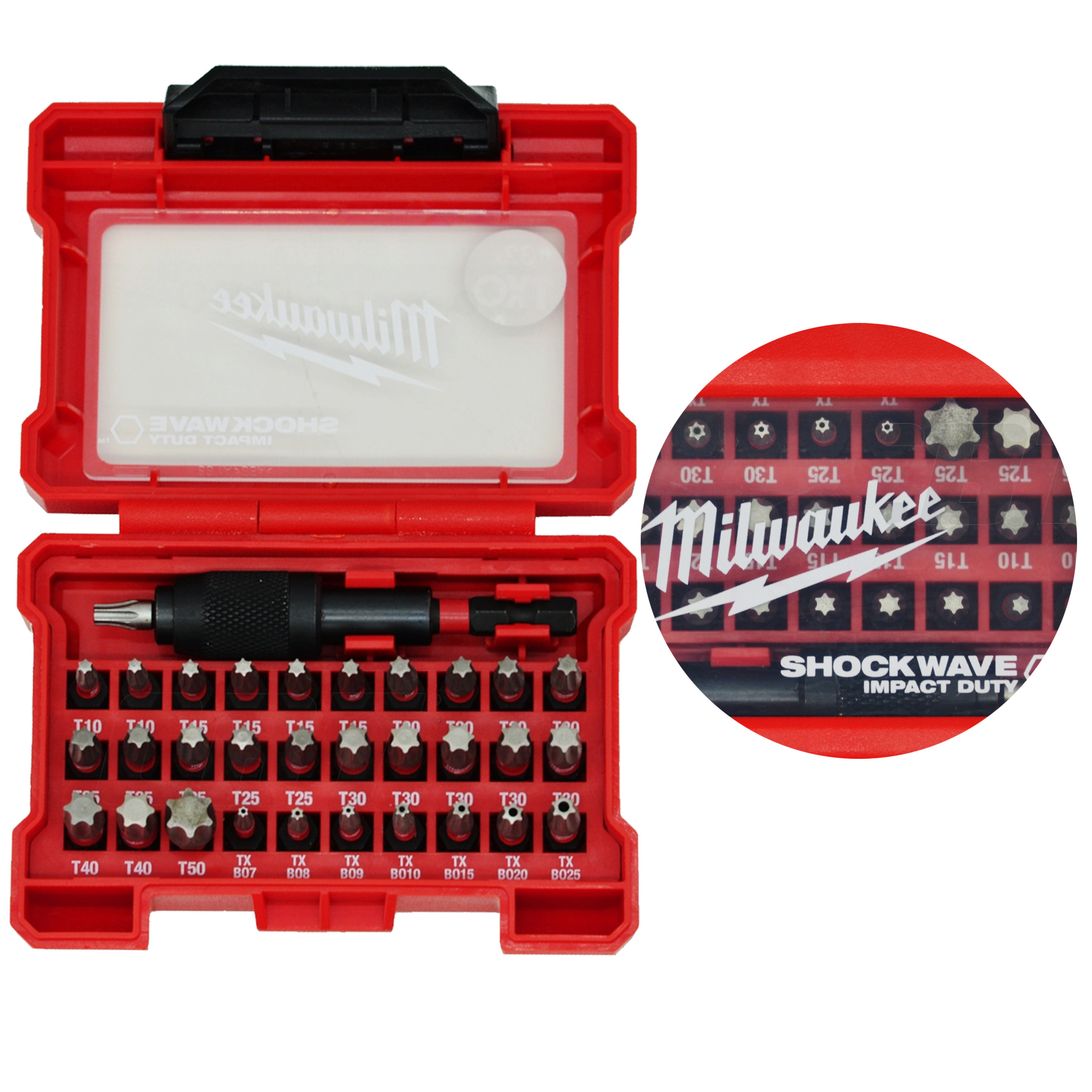 Sada úderových bitů Milwaukee Torx 32 kusů