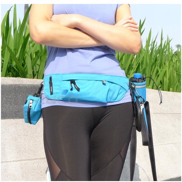 

Pas biodrowy saszetka nerka na spacer, do biegania