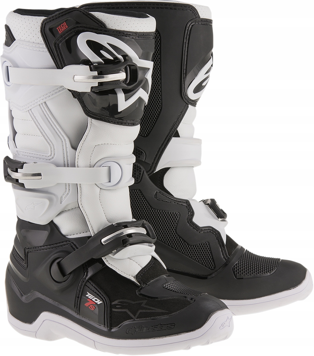 Juniorské topánky Alpinestars Tech 7s black/white 8 42