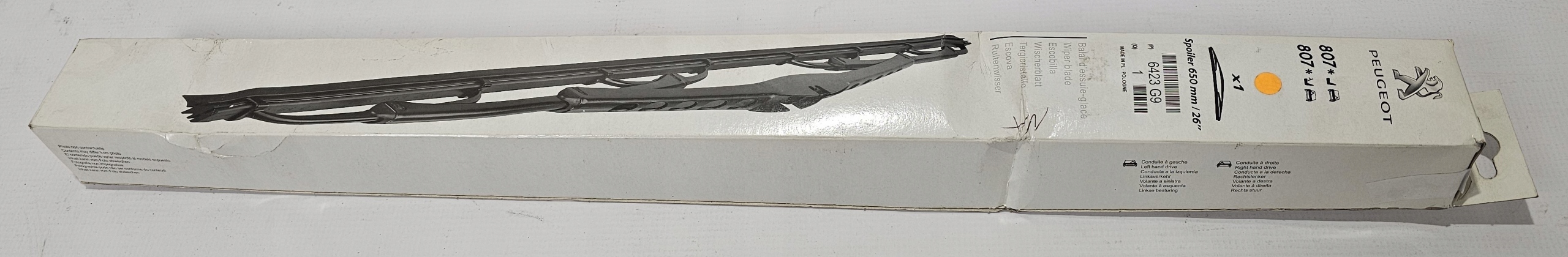 Valeo Lišta Stěrače 750/630 MM Citroen DS5 11.11-07.15