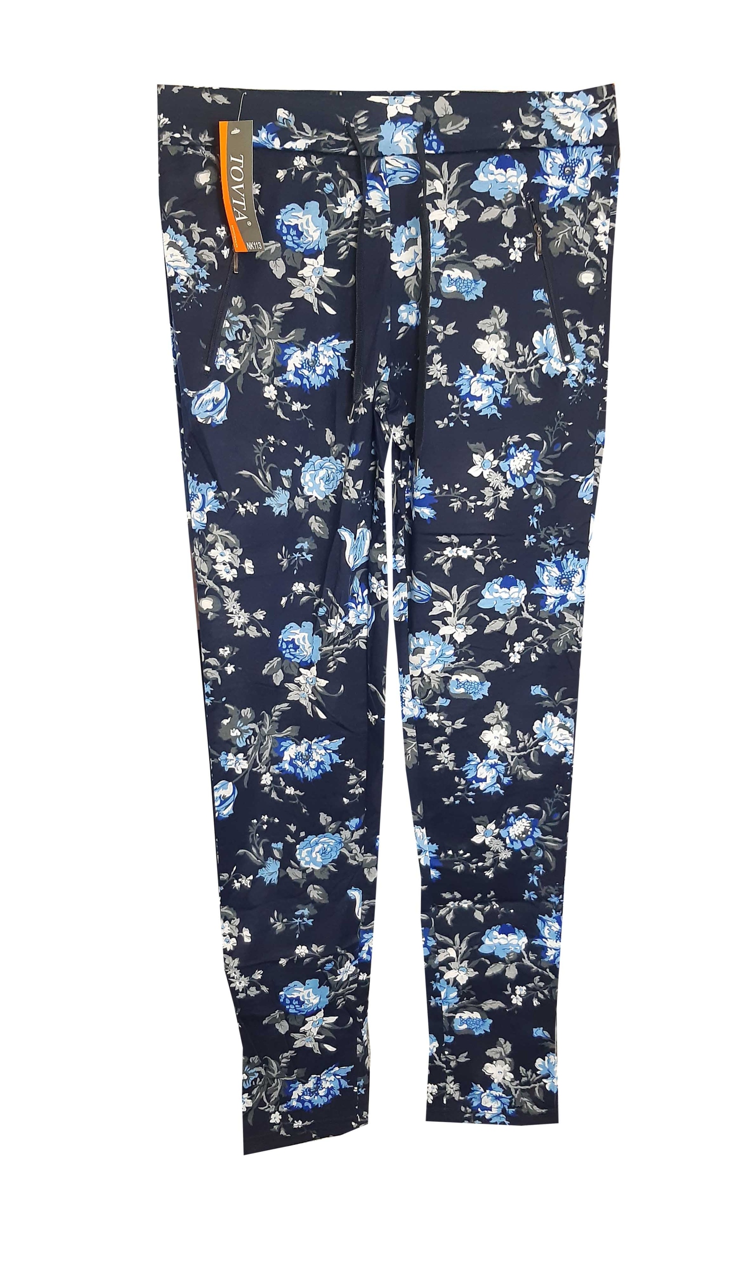 

Spodnie dresowe Leginsy kwiaty kobiece L/XL