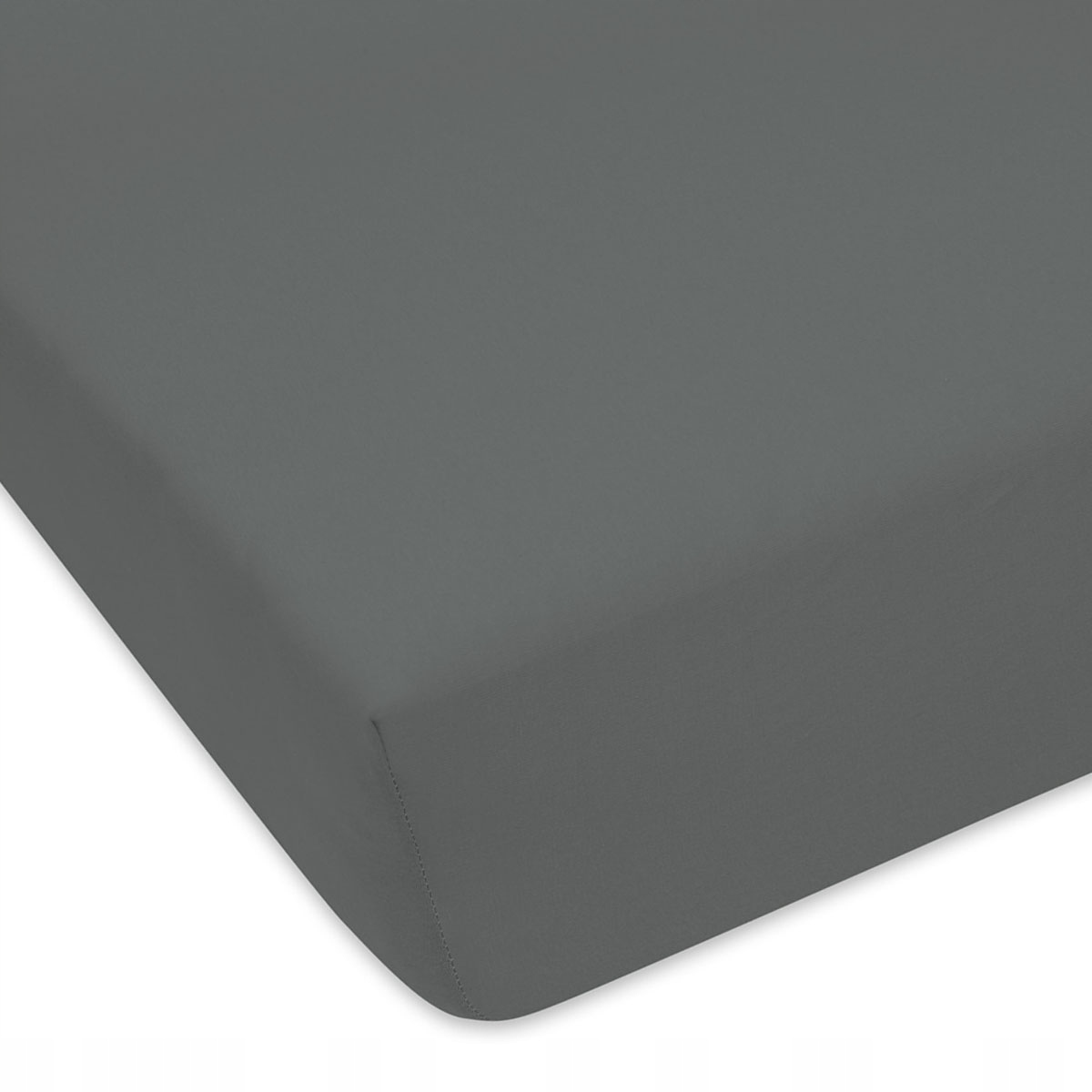 

Prześcieradło jersey z gumką szare 200x200 cm