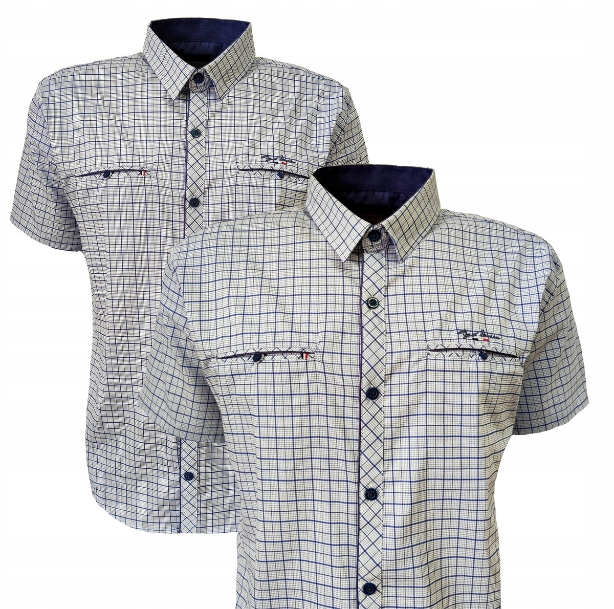 Pánská košile z bavlna s kostkovaným vzorem L Bagarda