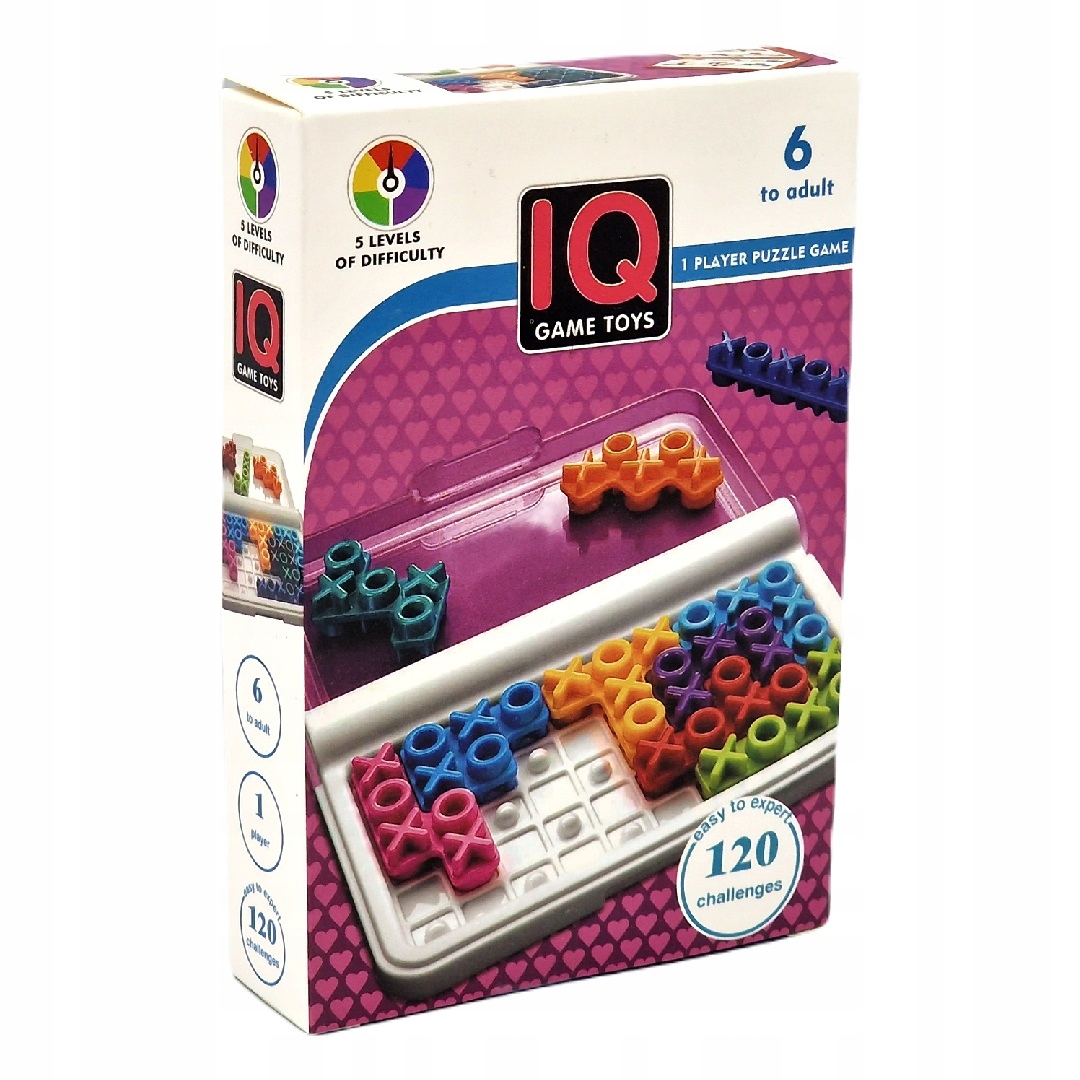 SMART GAMES Gra logiczna XOXO (Kółko i Krzyżyk)