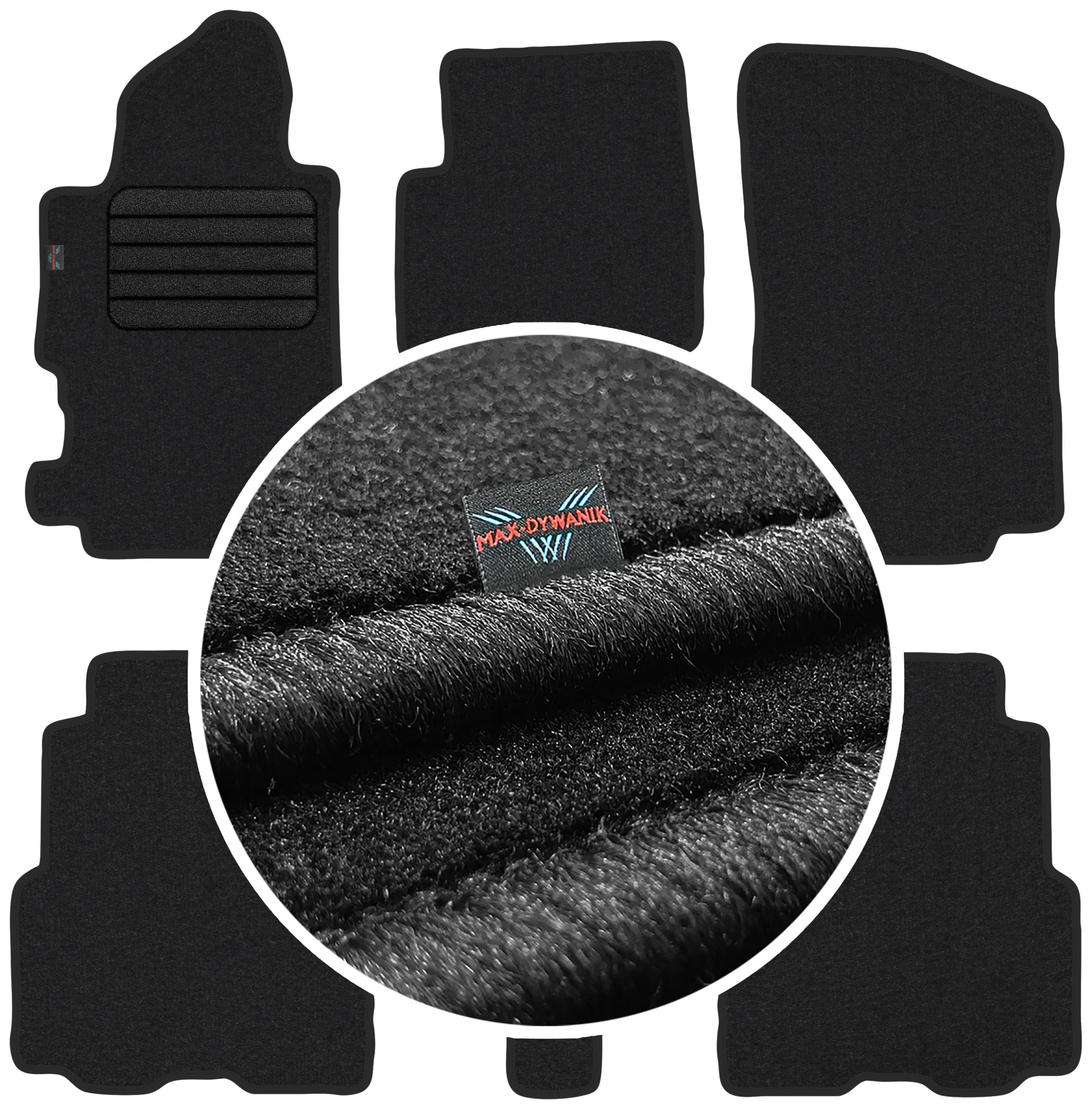 Honda Fr-v 2005-2009 Velúrové stierače