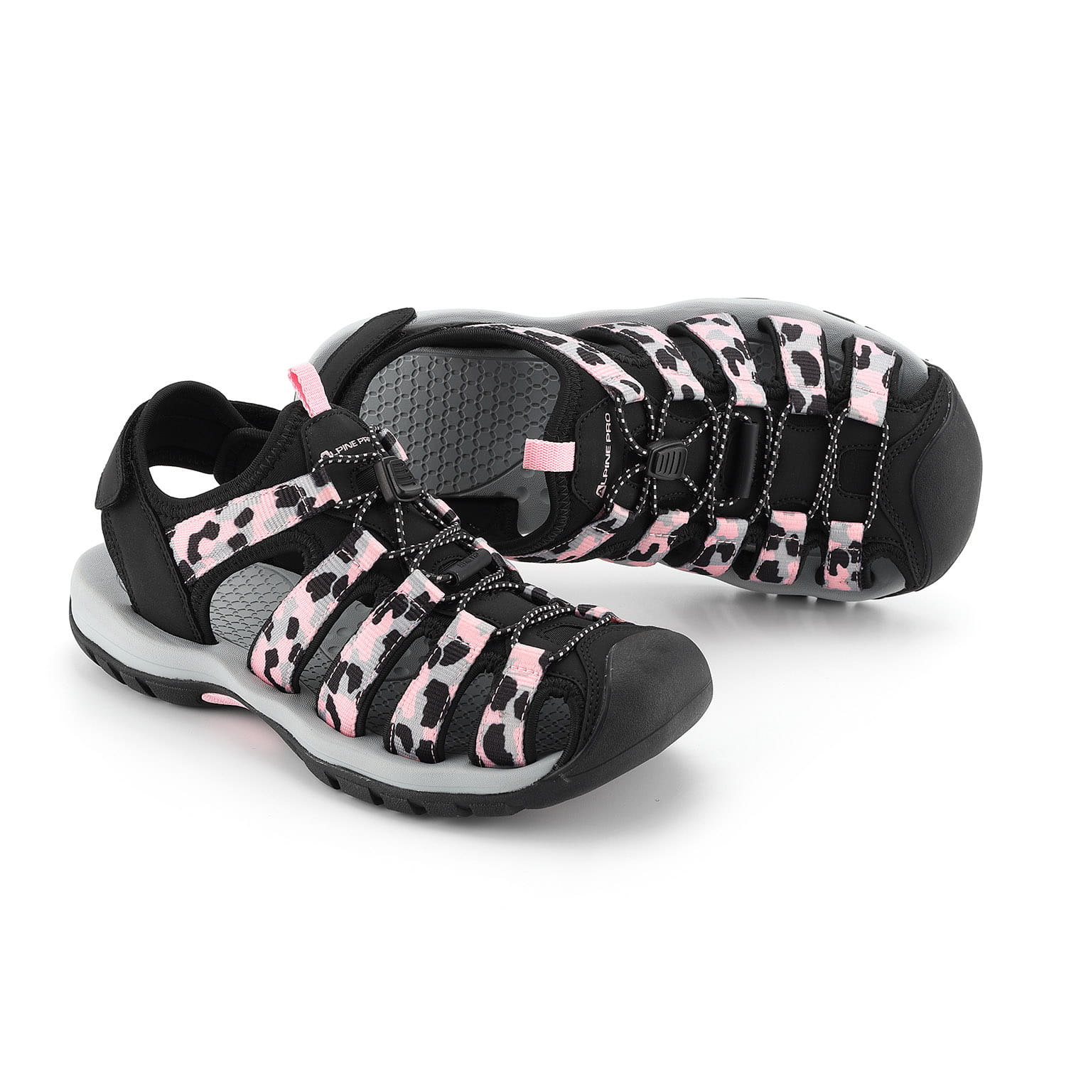 Sandały turystyczne z zakrytym noskiem Alpine Pro Awede k.różowy r.39