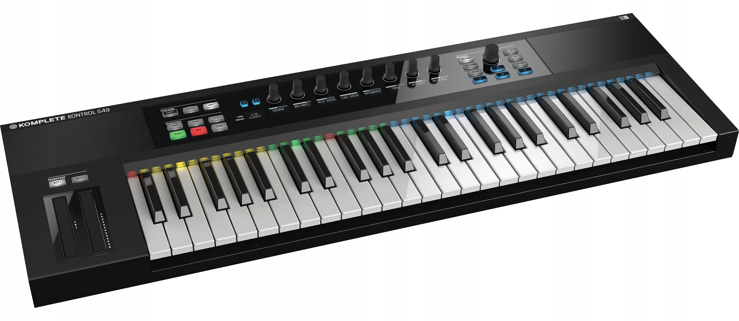 komplete kontrol s49 mk2 ケース付き NI Komplete Kontrol S49 / Akai Advance 49 / MPK2 49 他、49