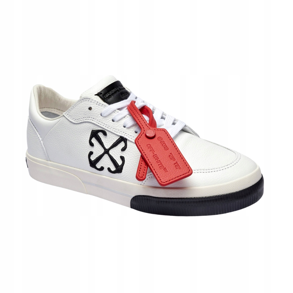 Off-white Bílé tenisky New Low Vulcanized Leather 45
