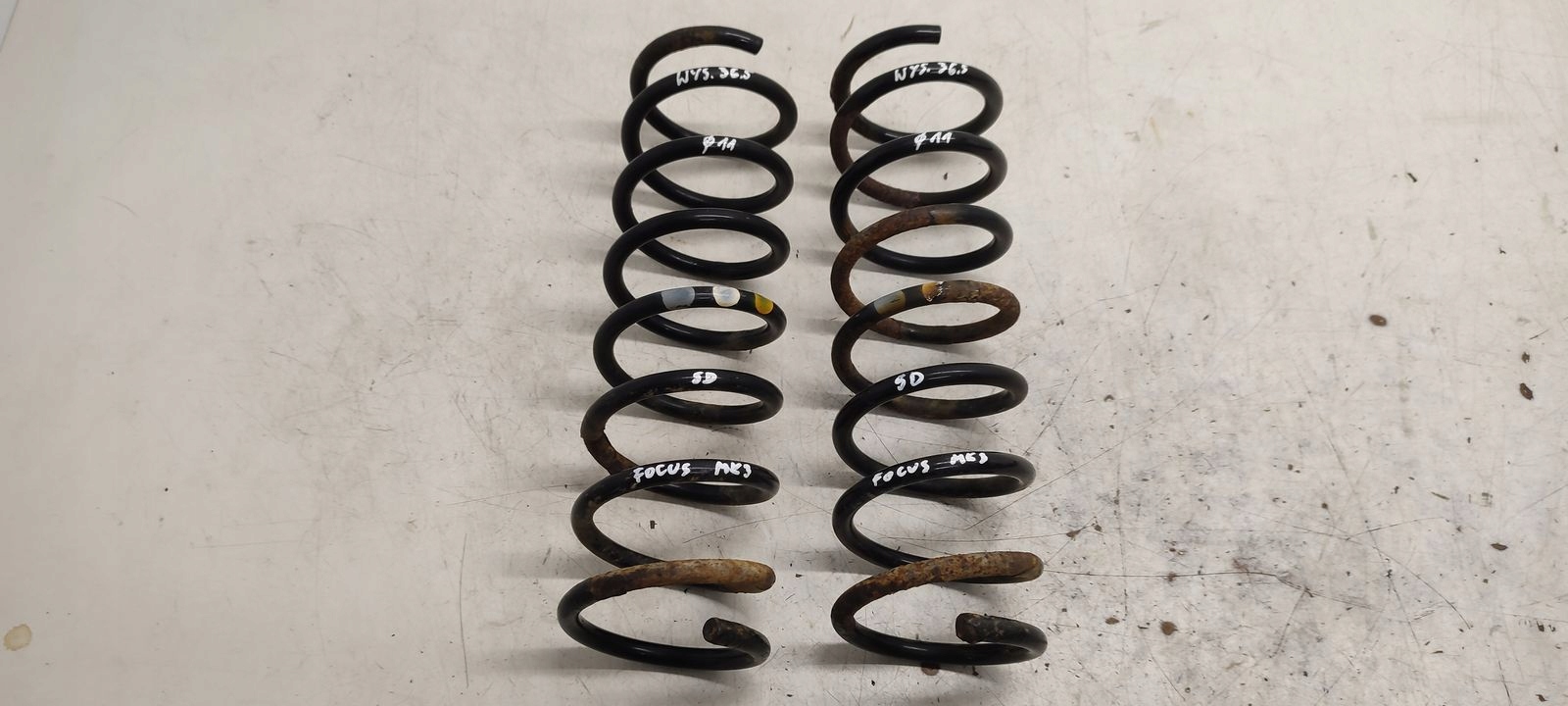 spring rear part rear Ford Focus MK3 1,6 TDCI