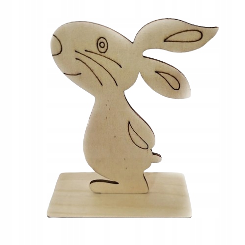 OZDOBA FIGURKA ŚWIĄTECZNA WIELKANOC ZAJĄC DEKOR model 5