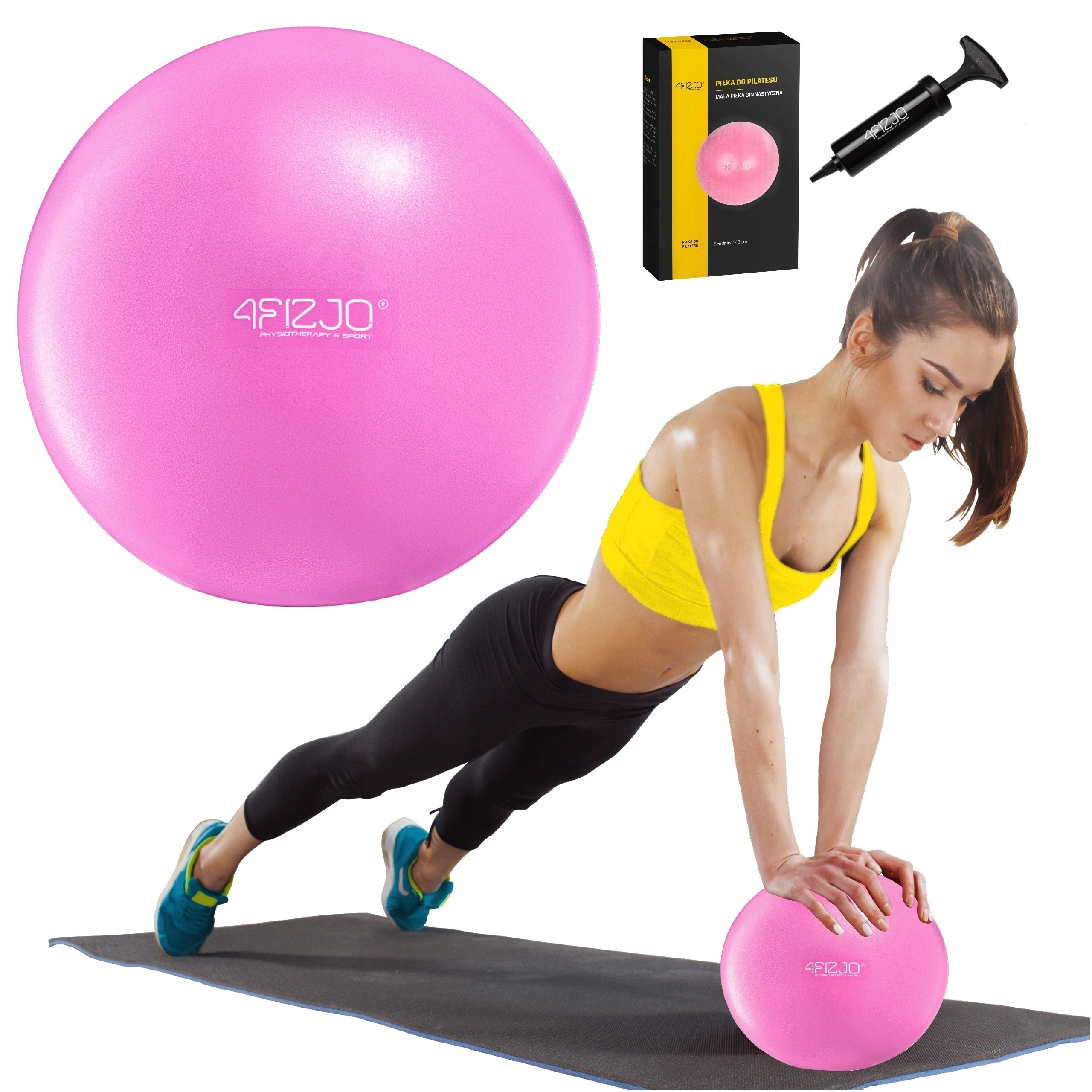 

Miękka piłka pilates gimnastyki artystycznej 22cm