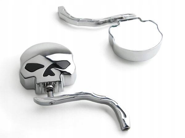 MOTMT354C - ХРОМИРОВАННЫЕ ЗЕРКАЛА ЧАЧА ЧЕРЕП-DRAG CHOPPER