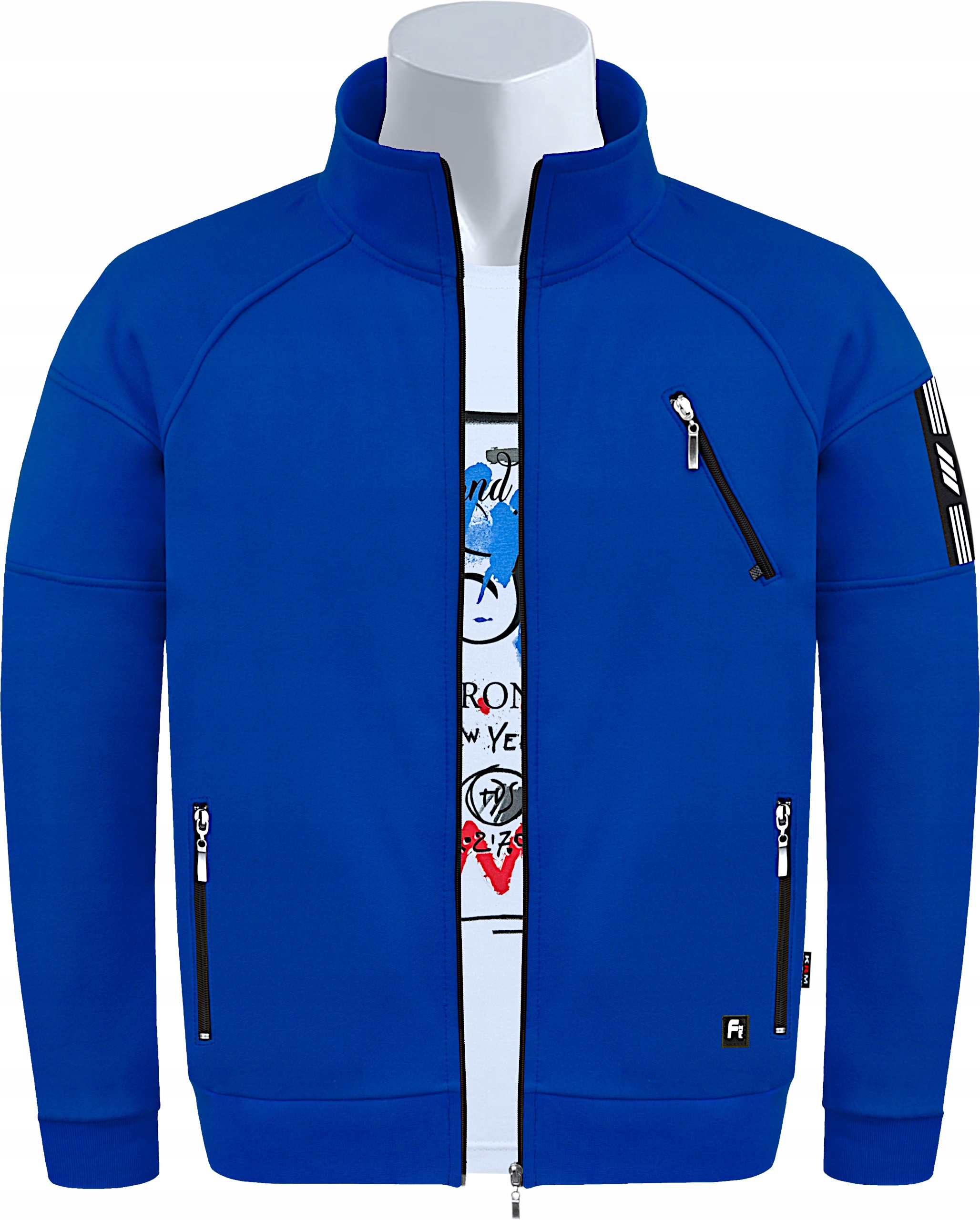 

Bluza Męska Fr/ps Rozpinana XXL nieb