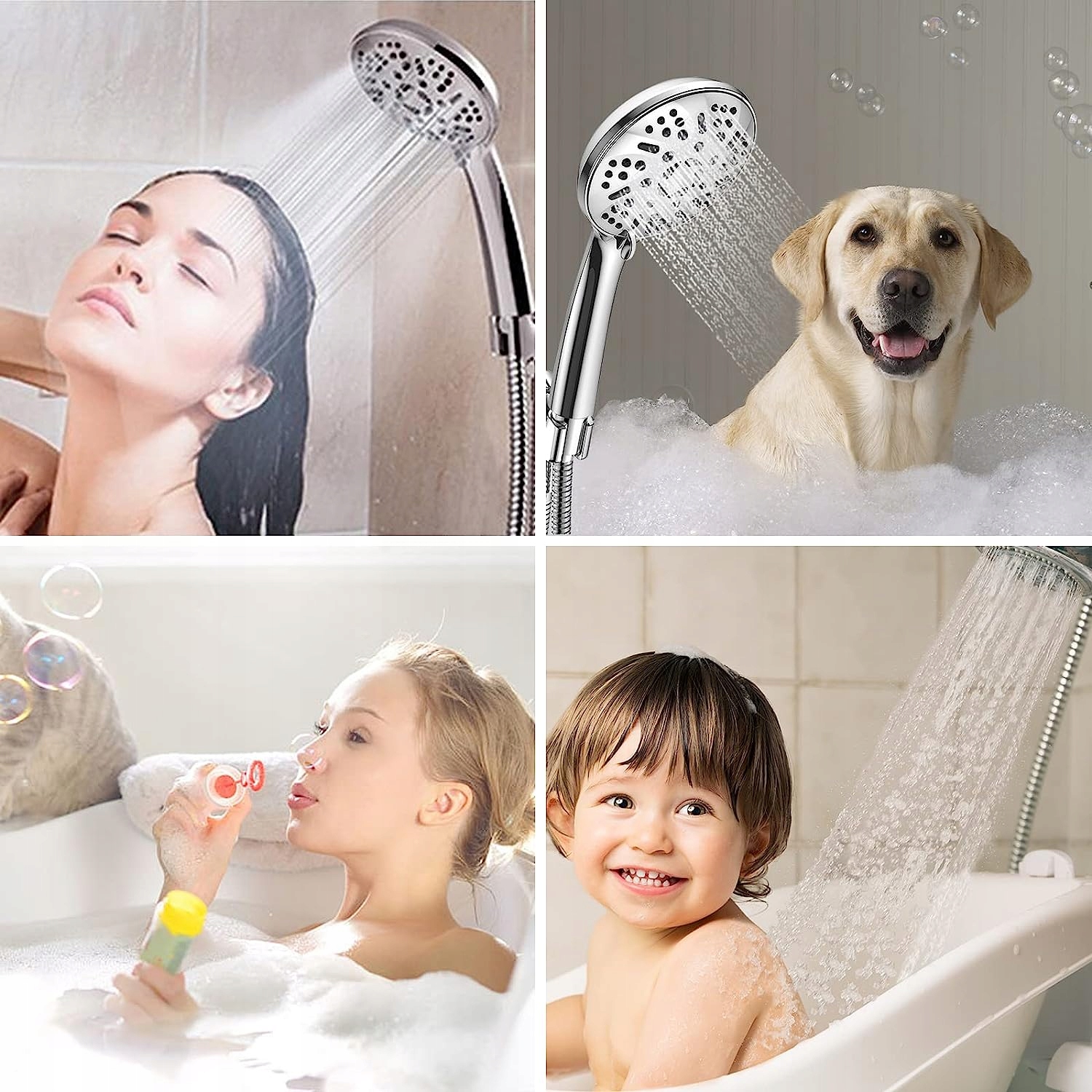 SŁUCHAWKA PRYSZNICOWA 5 FUNKCJI PRYSZNIC DUŻY I LEKKI EAN (GTIN) 0748664608636