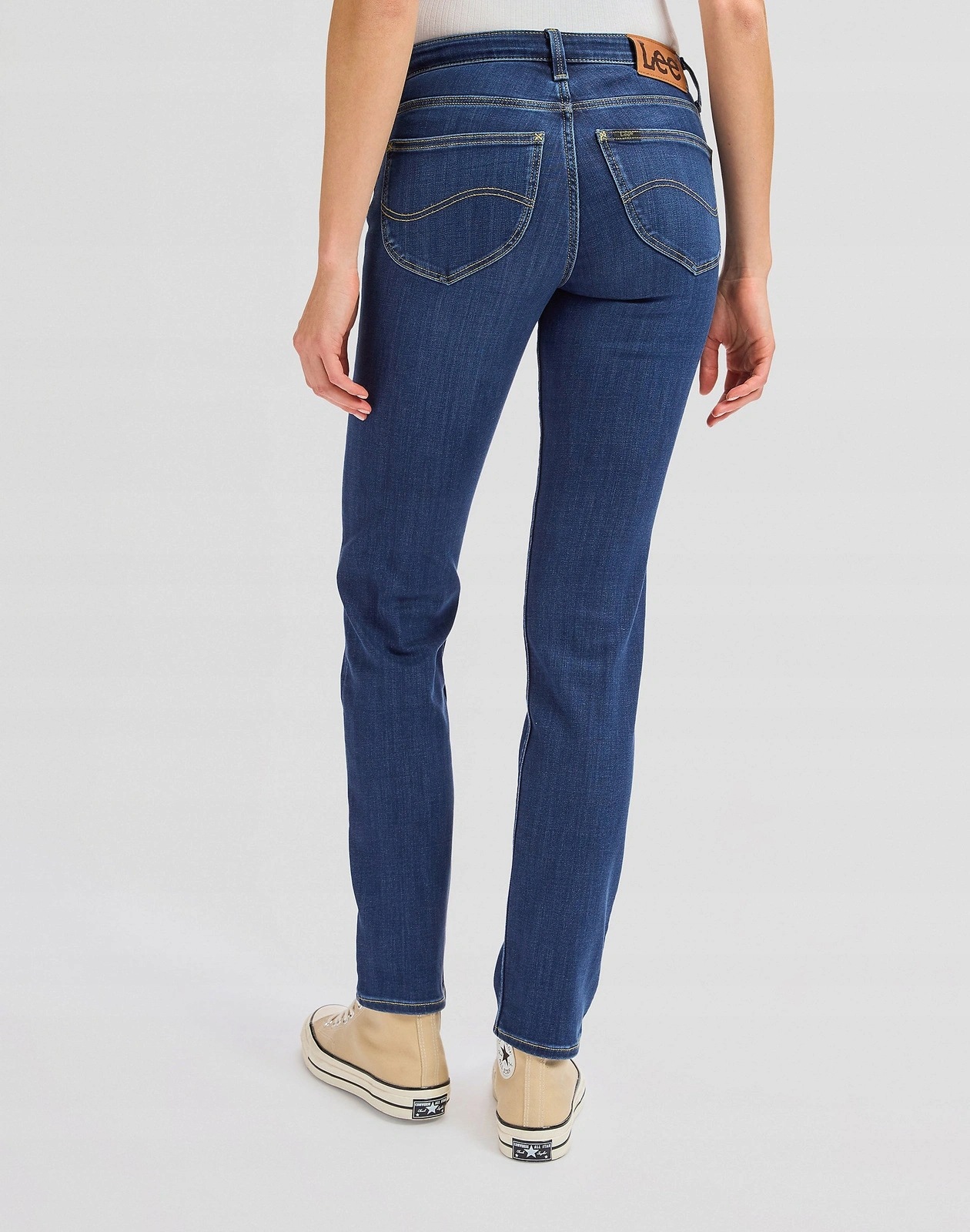 Dámské slim džíny Lee Elly Ivy Wash 112363792 28/31