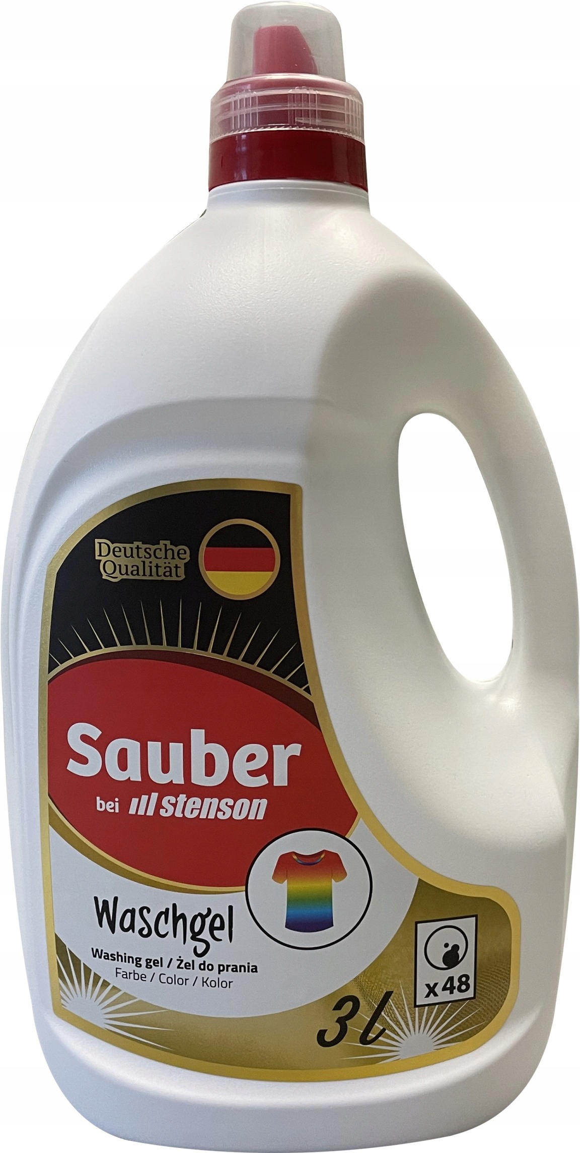 

Niemiecki Żel do prania Sauber Color 3L