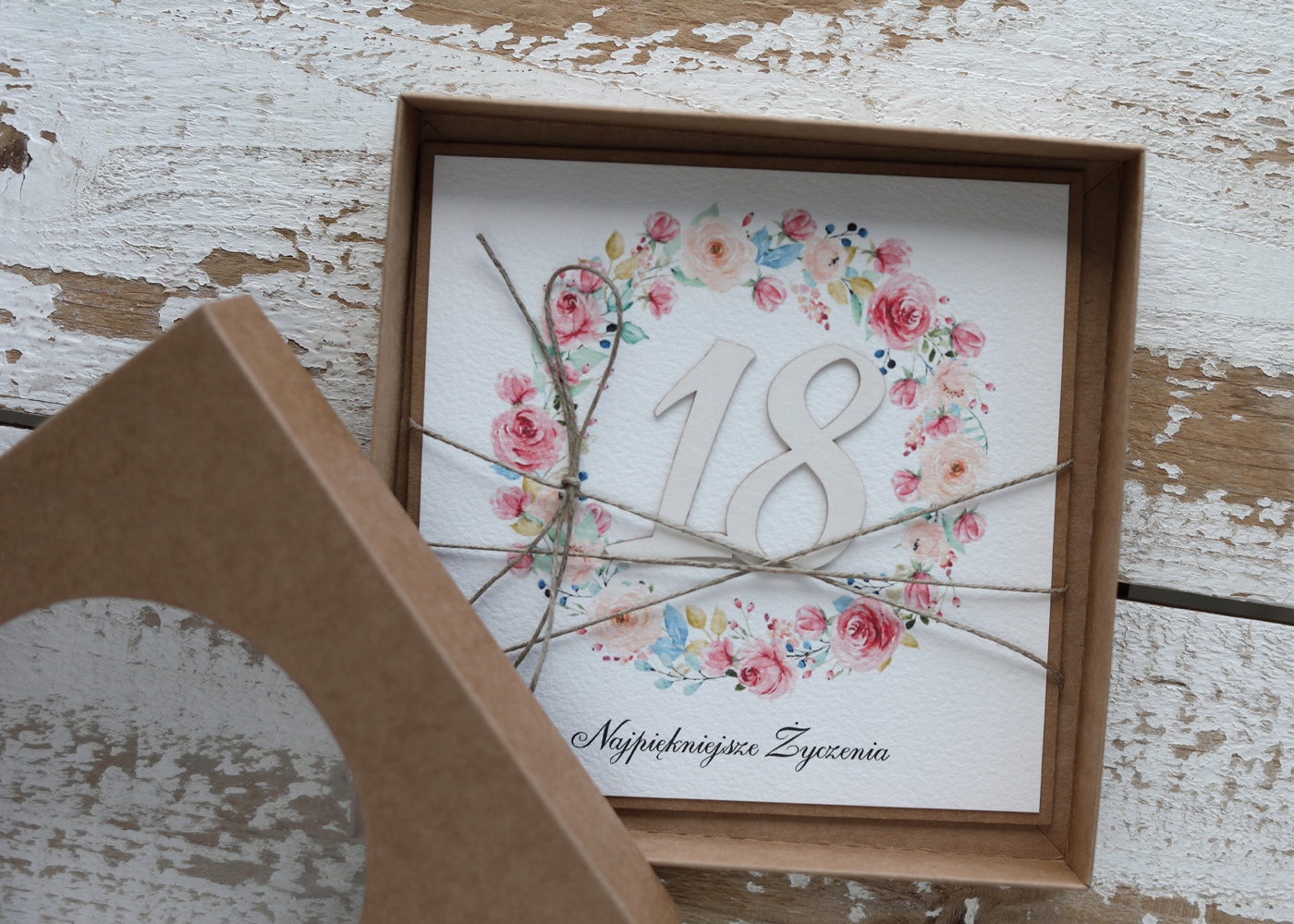 Přání, dárek k 18. narozeninám, osmnáctce