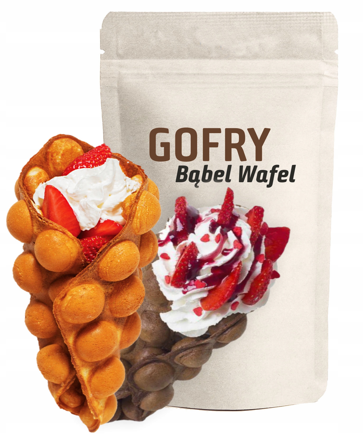 GOFRY BĄBEL Ciasto Mieszanka do Wypieku Gofrów 2kg