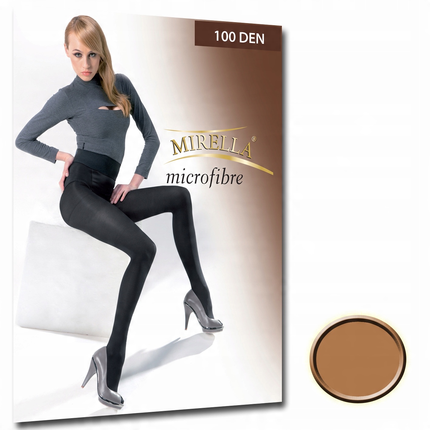 

Mirella Rajstopy microfibra 100 den 2/M Beige