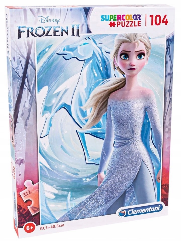 Puzzle 104el. Frozen2 super kolor K-27127