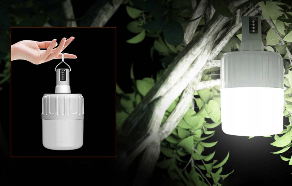 SUPERFIRE PRZENOŚNA LAMPA KEMPINGOWA LATARKA TURYSTYCZNA AKUMULATOROWA USB Marka SuperFire