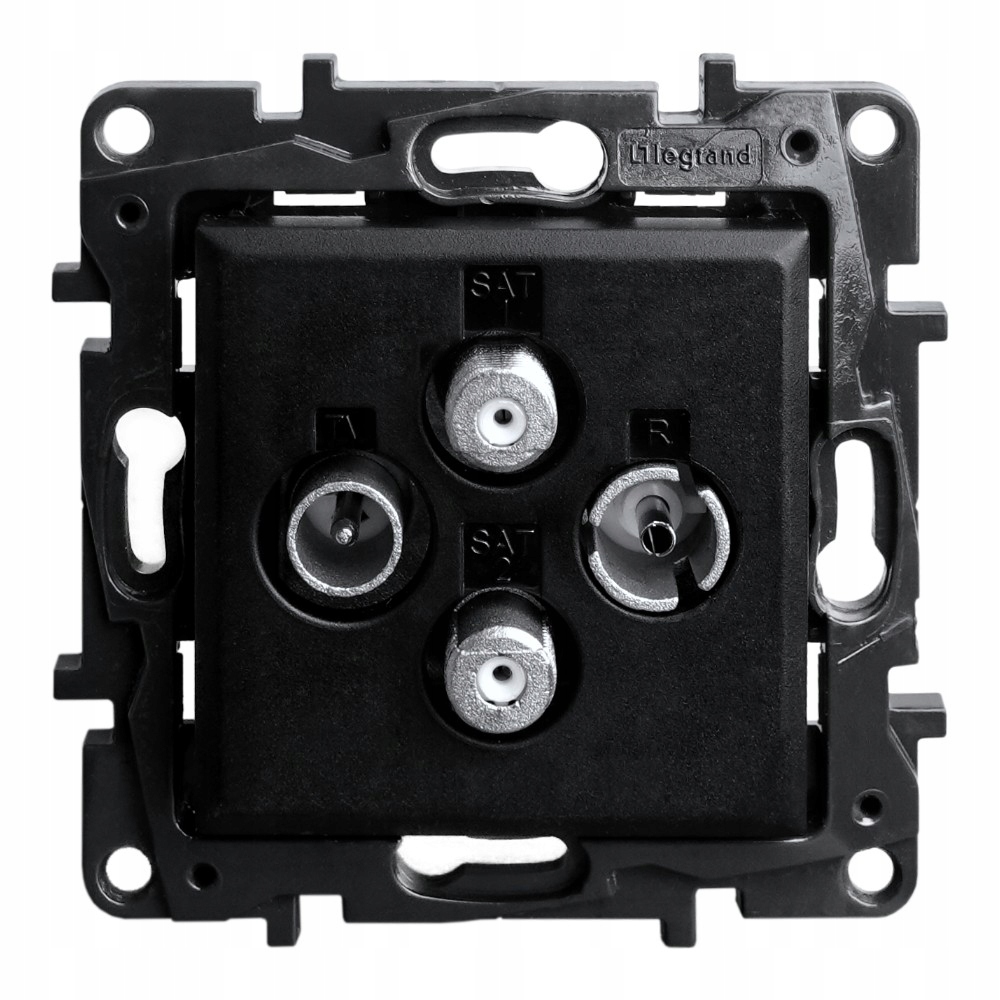 Zásuvka Tv-r-sat-sat 2-vodičová hvězda 1,5 dB