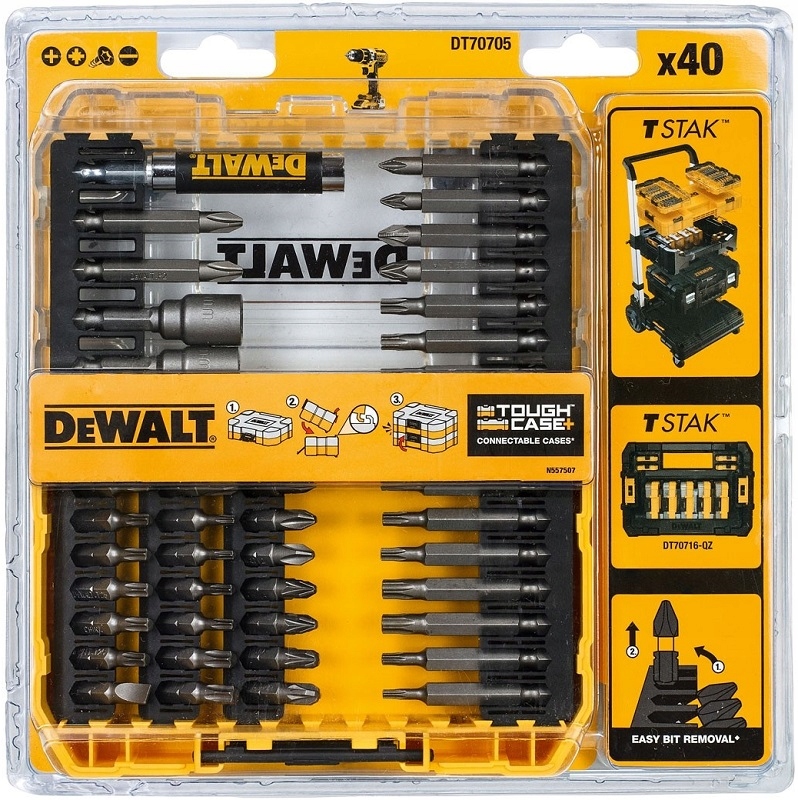 Dewalt Sada Nástavců 40díl.